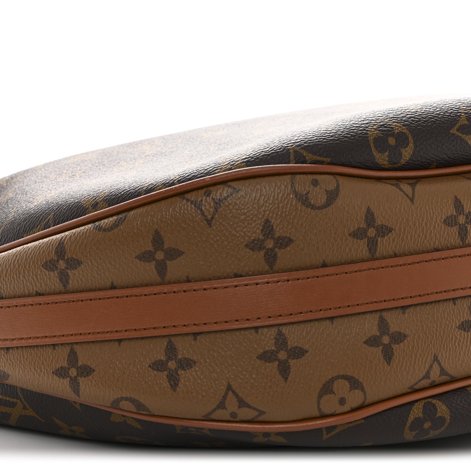 Reverse Monogram Loop Hobo