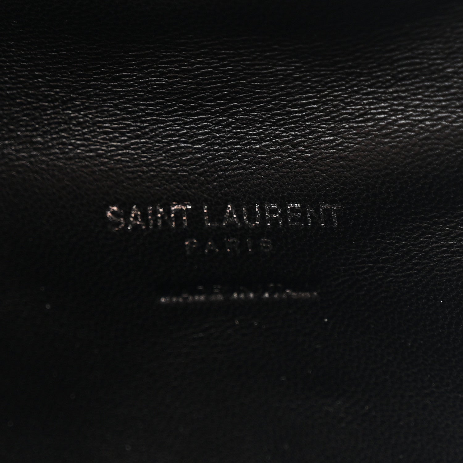 Lambskin Monogram Loulou Puffer Pouch Clutch Black