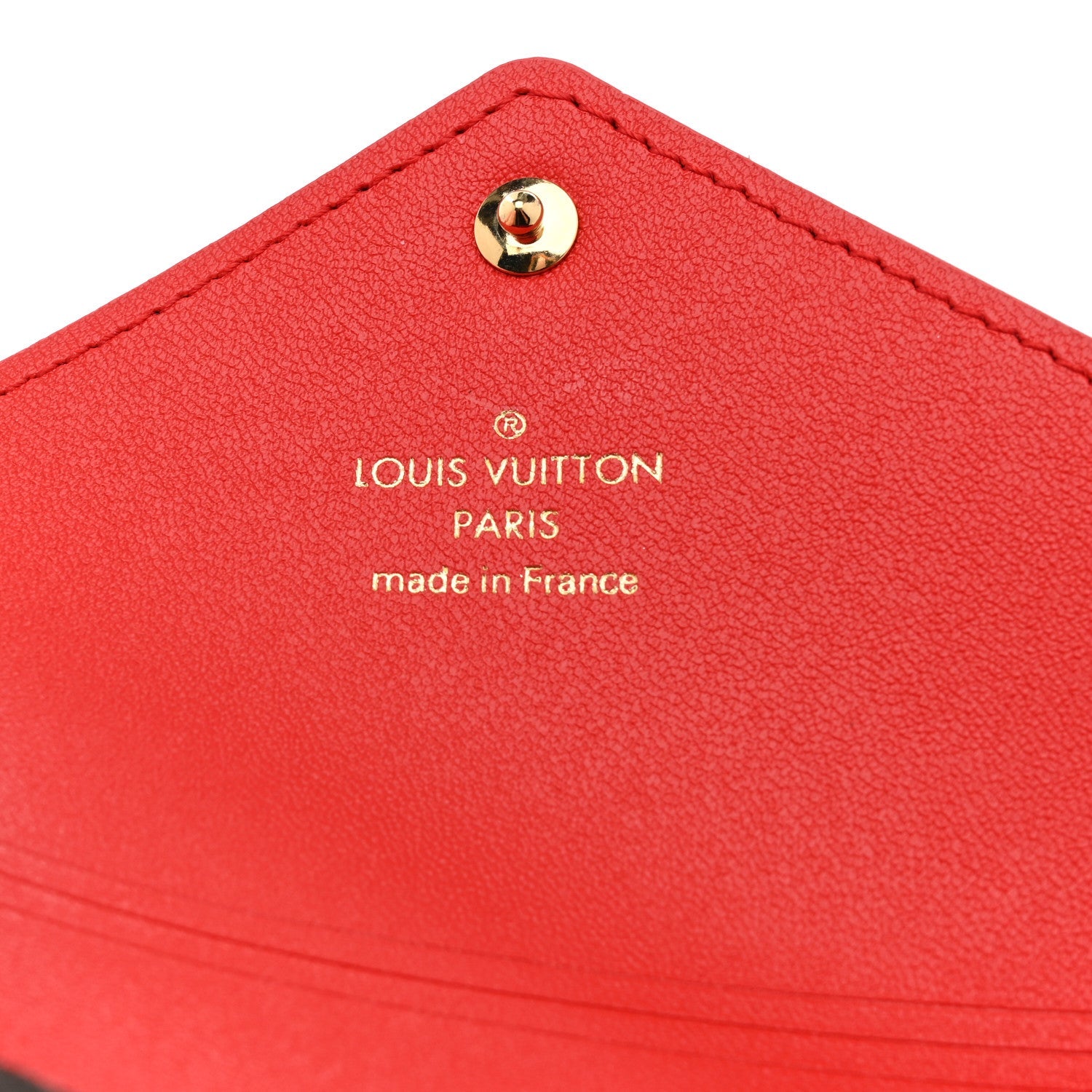 Monogram Medium Kirigami Pochette Insert Coquelicot
