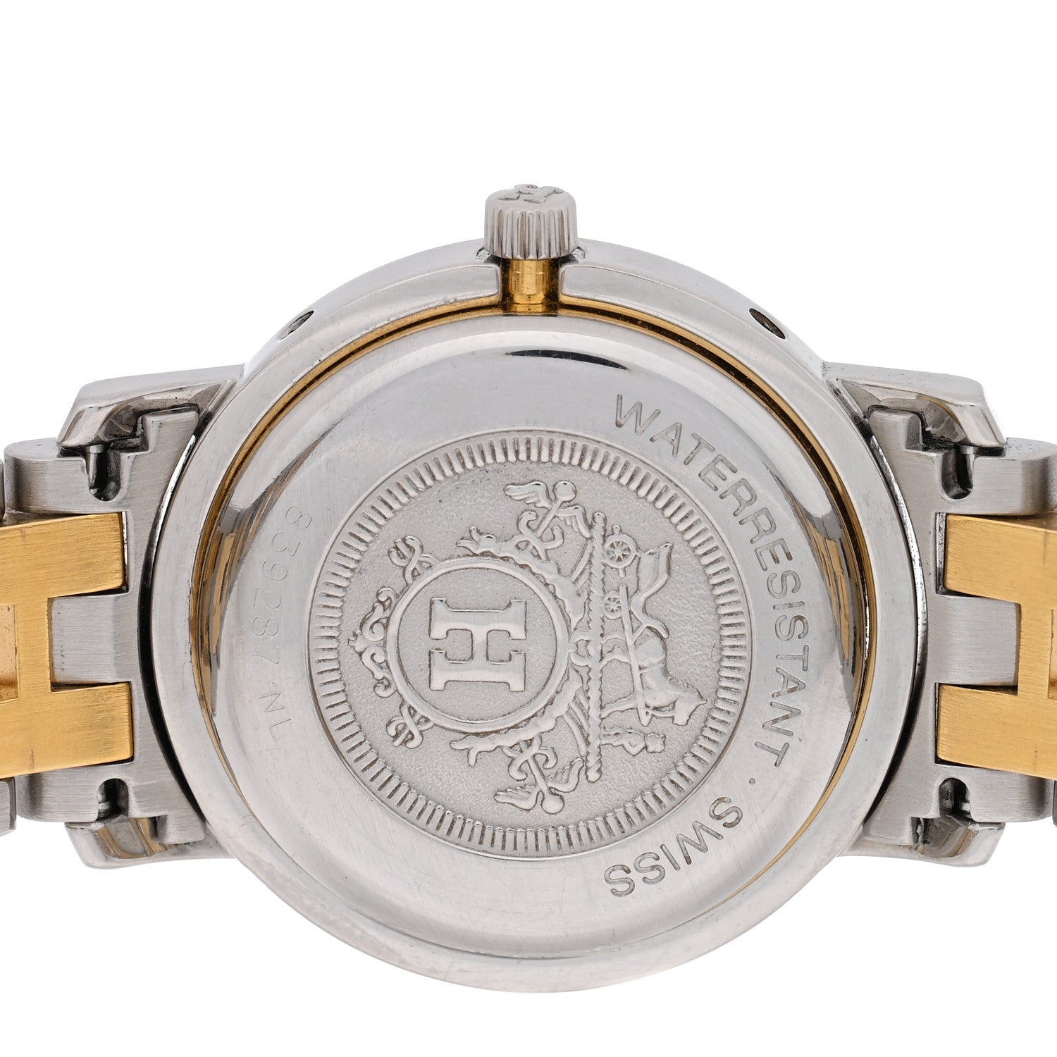 Stainless Steel 24mm Clipper Quartz Watch Gold