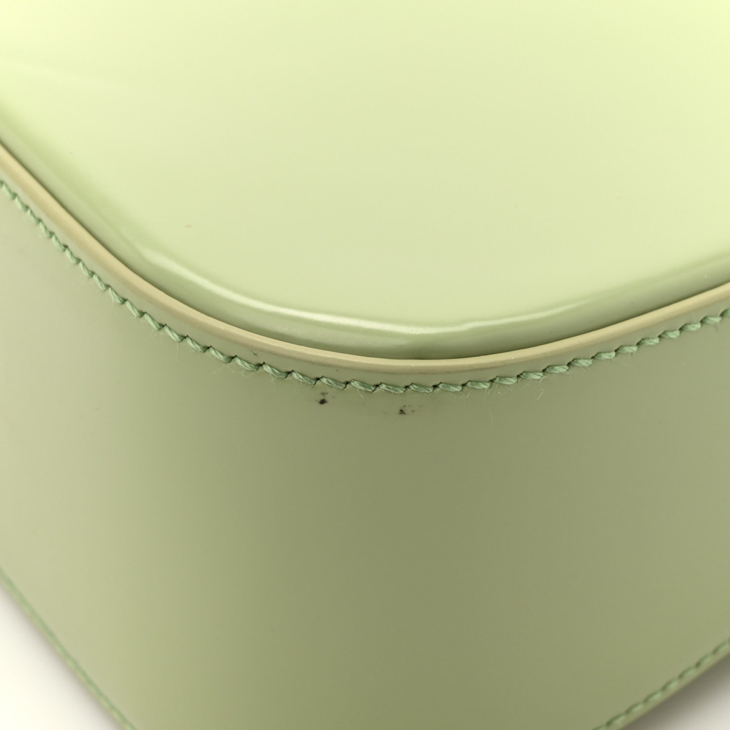 Master Lux Calfskin Horsebit Chain Shoulder Bag Sage Leaf
