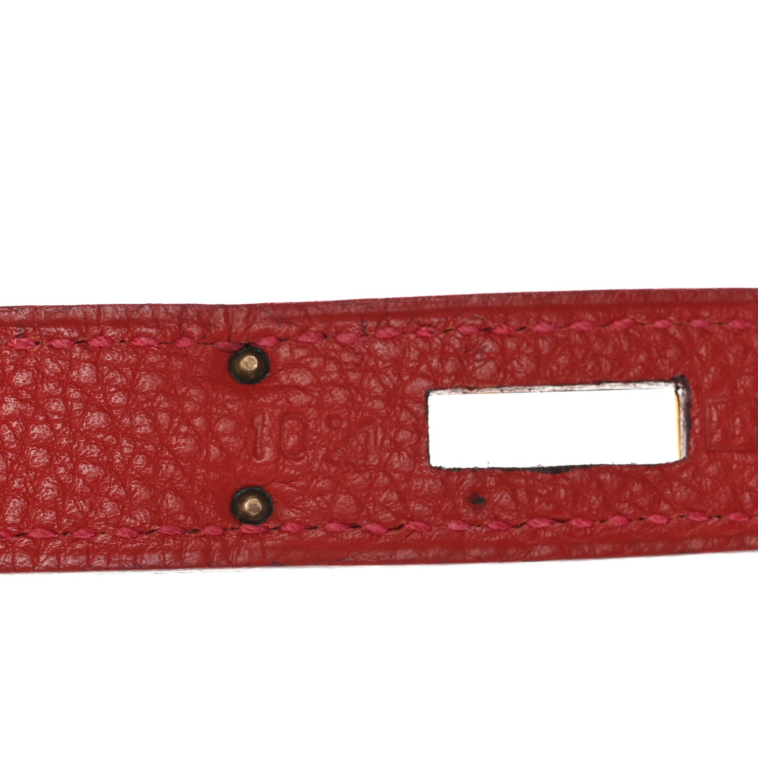 Togo Kelly Sellier 32 Rouge Vif