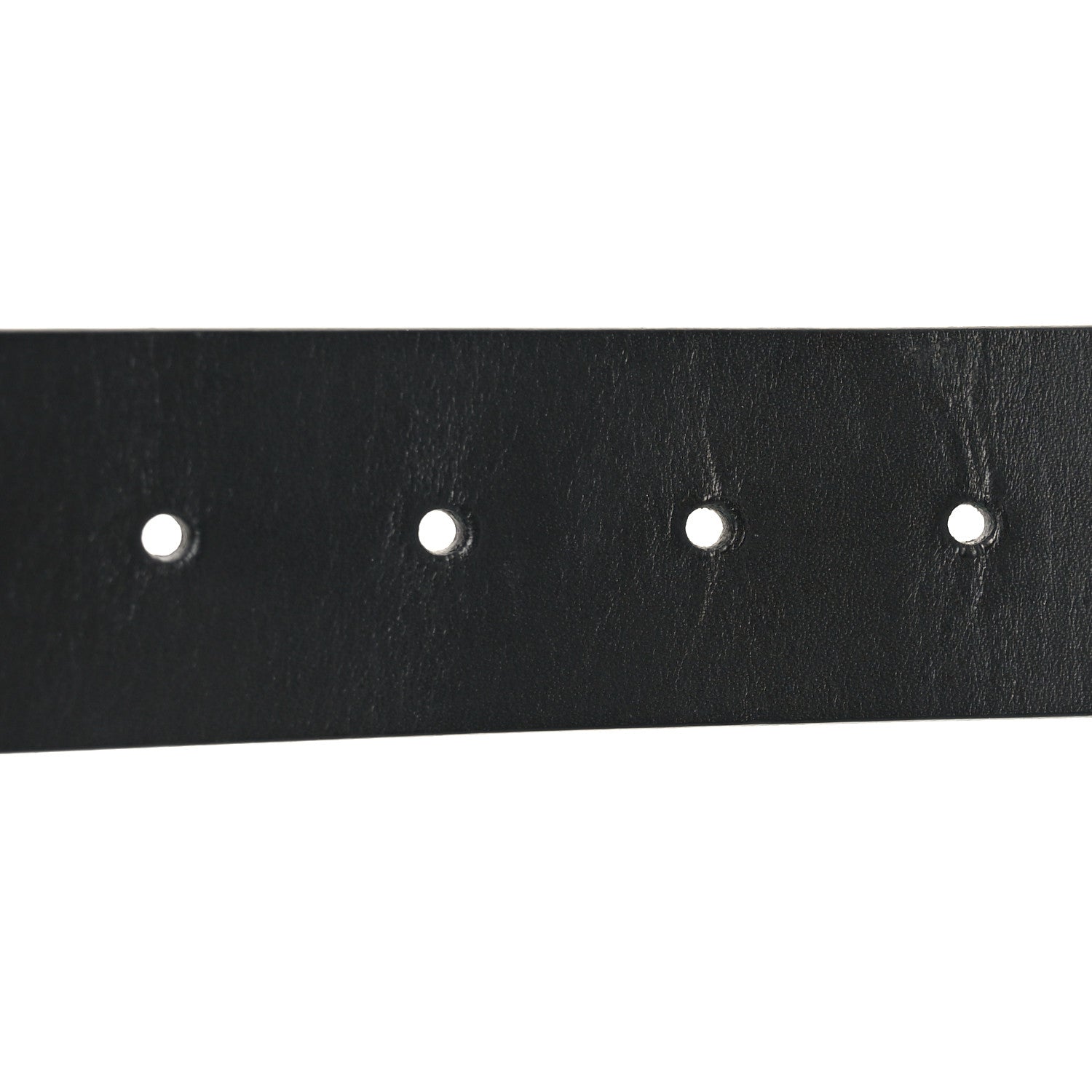 Selleria Calfskin Monochrome Interlocking G 37mm Belt 80 32 Black
