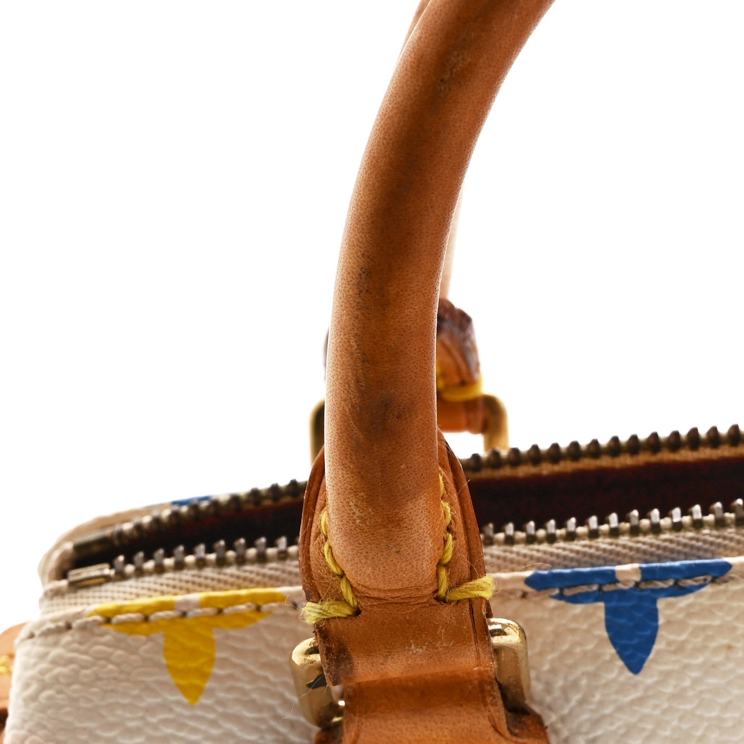 Monogram Multicolor Mini Sac HL Speedy White