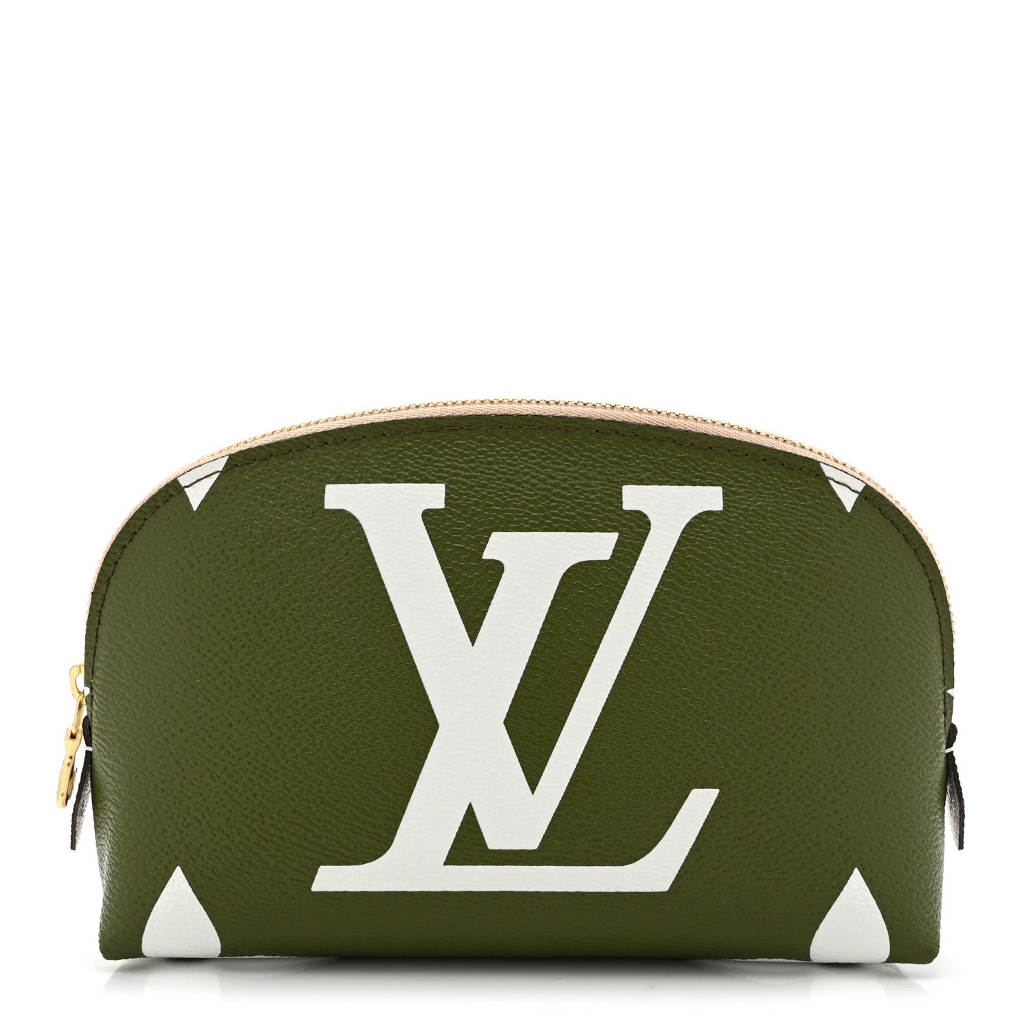 Monogram Giant Cosmetic Pouch Kaki