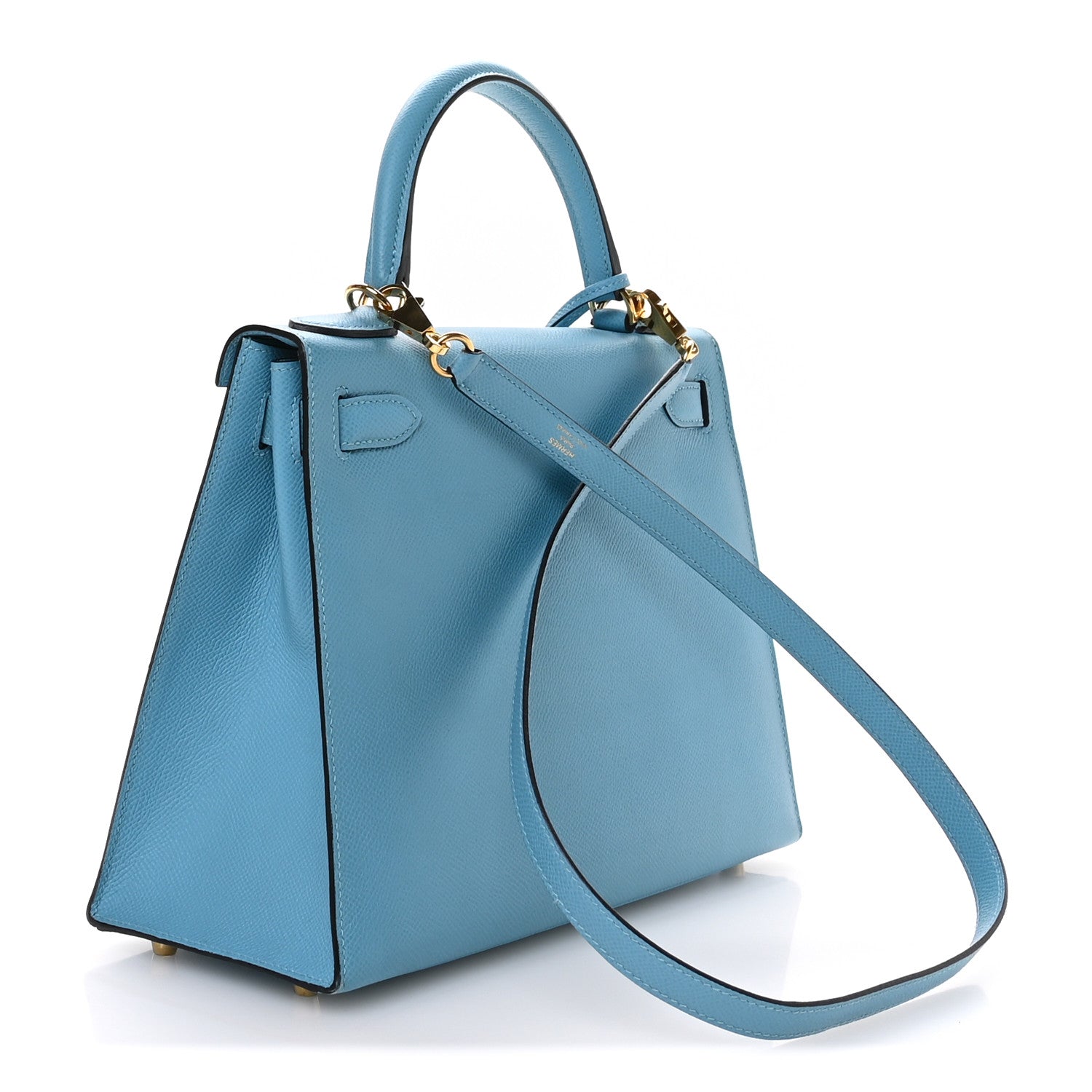 Epsom Kelly Sellier 28 Bleu Du Nord