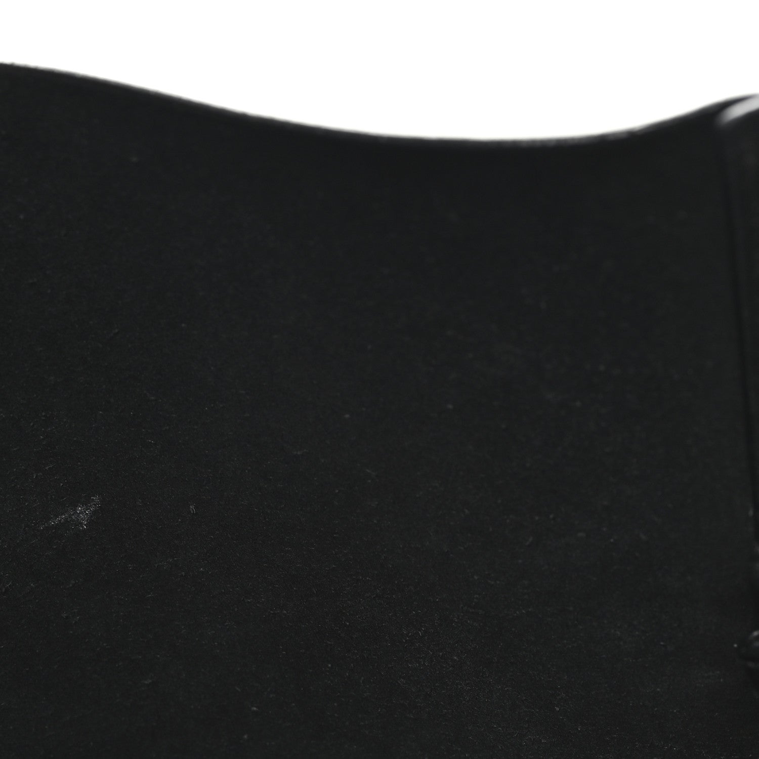 Calfskin Large Fringe Shopping Tote Black