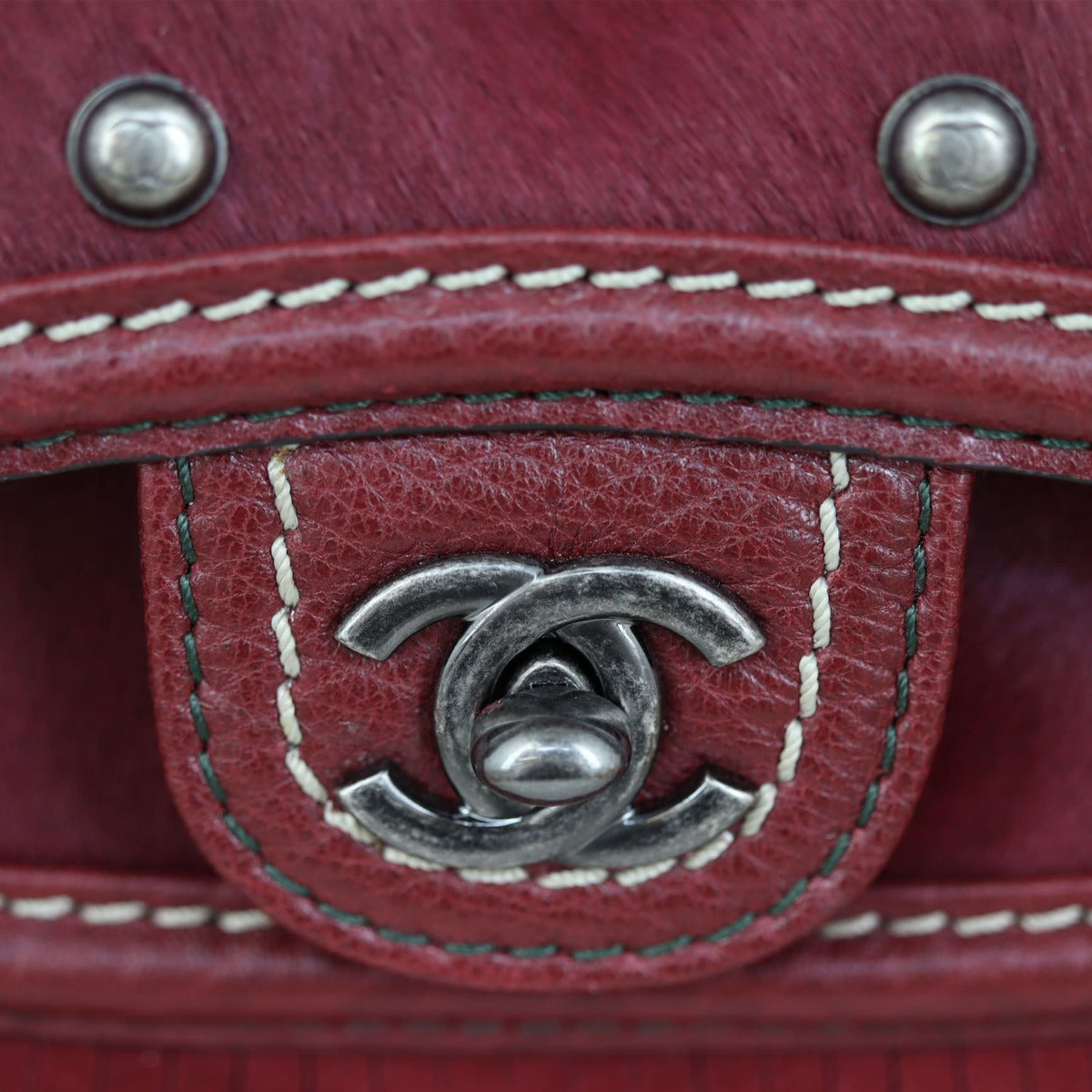 Chanel Pony Hair and Leather Paris-Dallas Bowling Fringe Bag | Calfskin