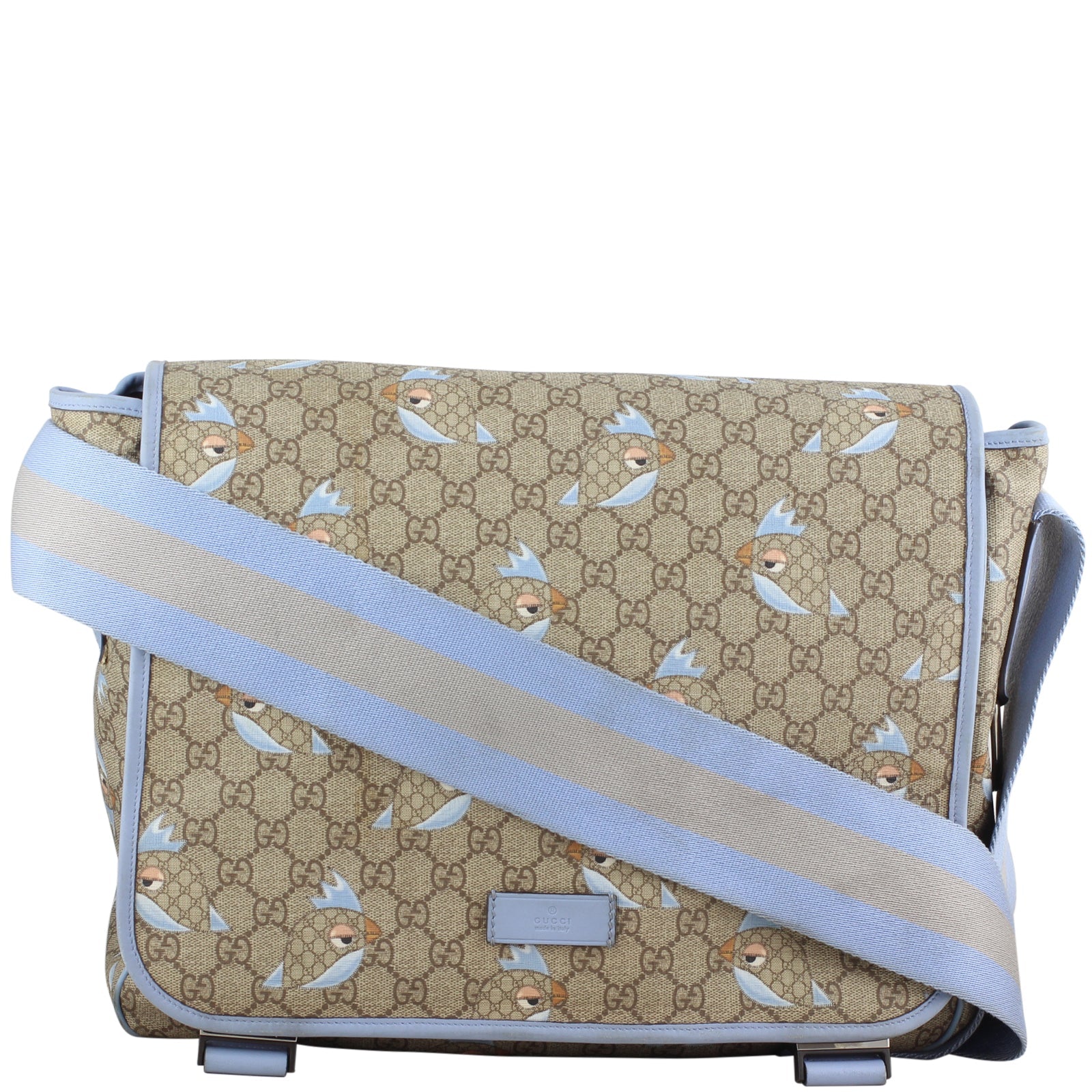 Gucci GG Supreme Zoo Bird Baby Bag