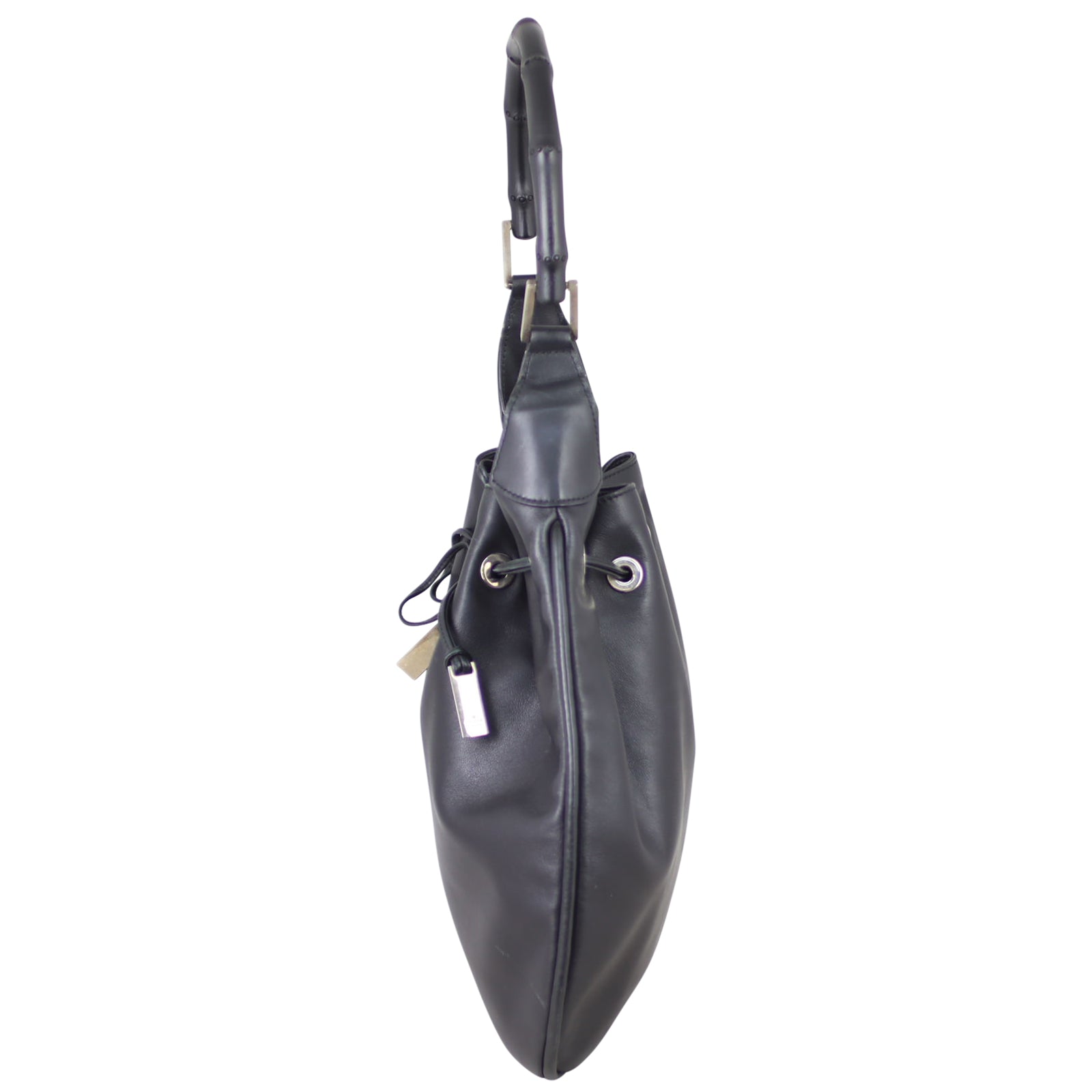 Gucci Bamboo Drawstring Hobo