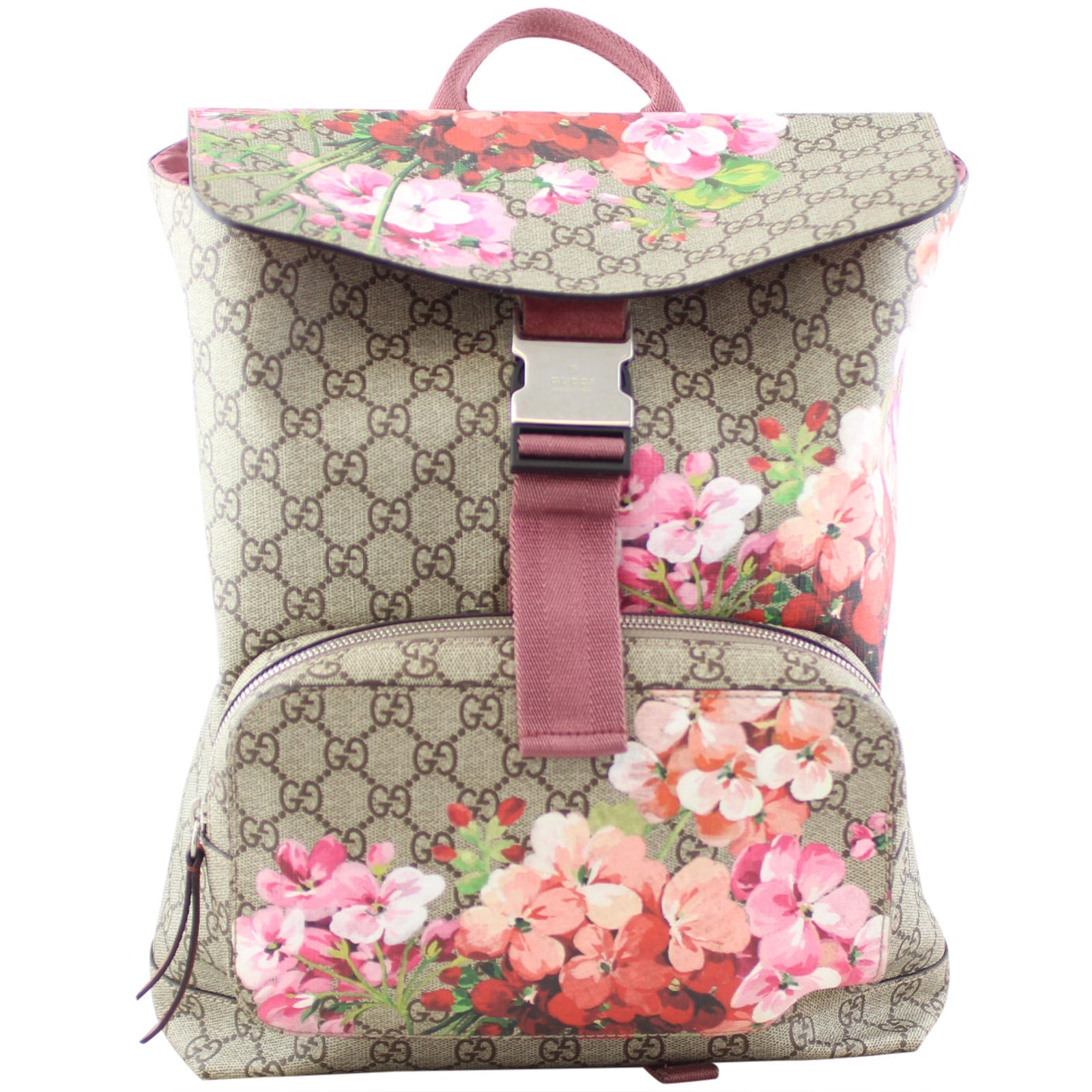 Gucci GG Supreme Blooms Backpack Small
