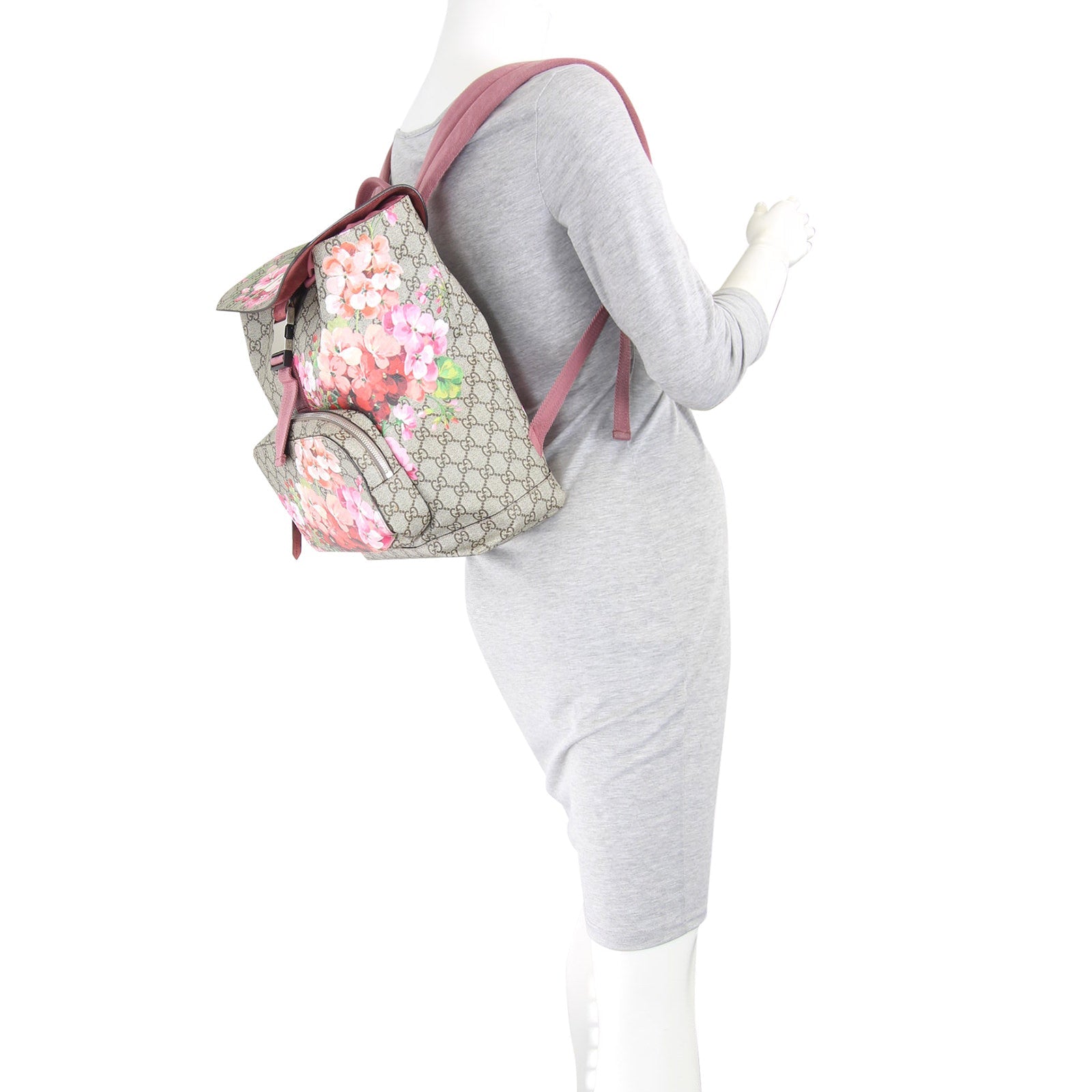 Gucci GG Supreme Blooms Backpack Small