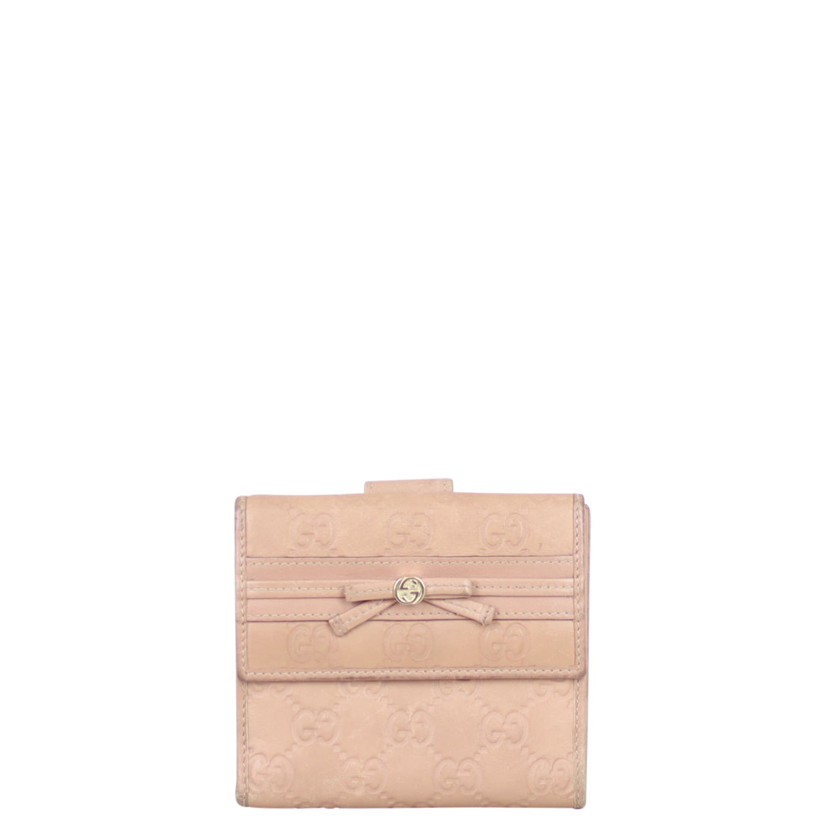 Gucci Bow Guccissima Signature Wallet