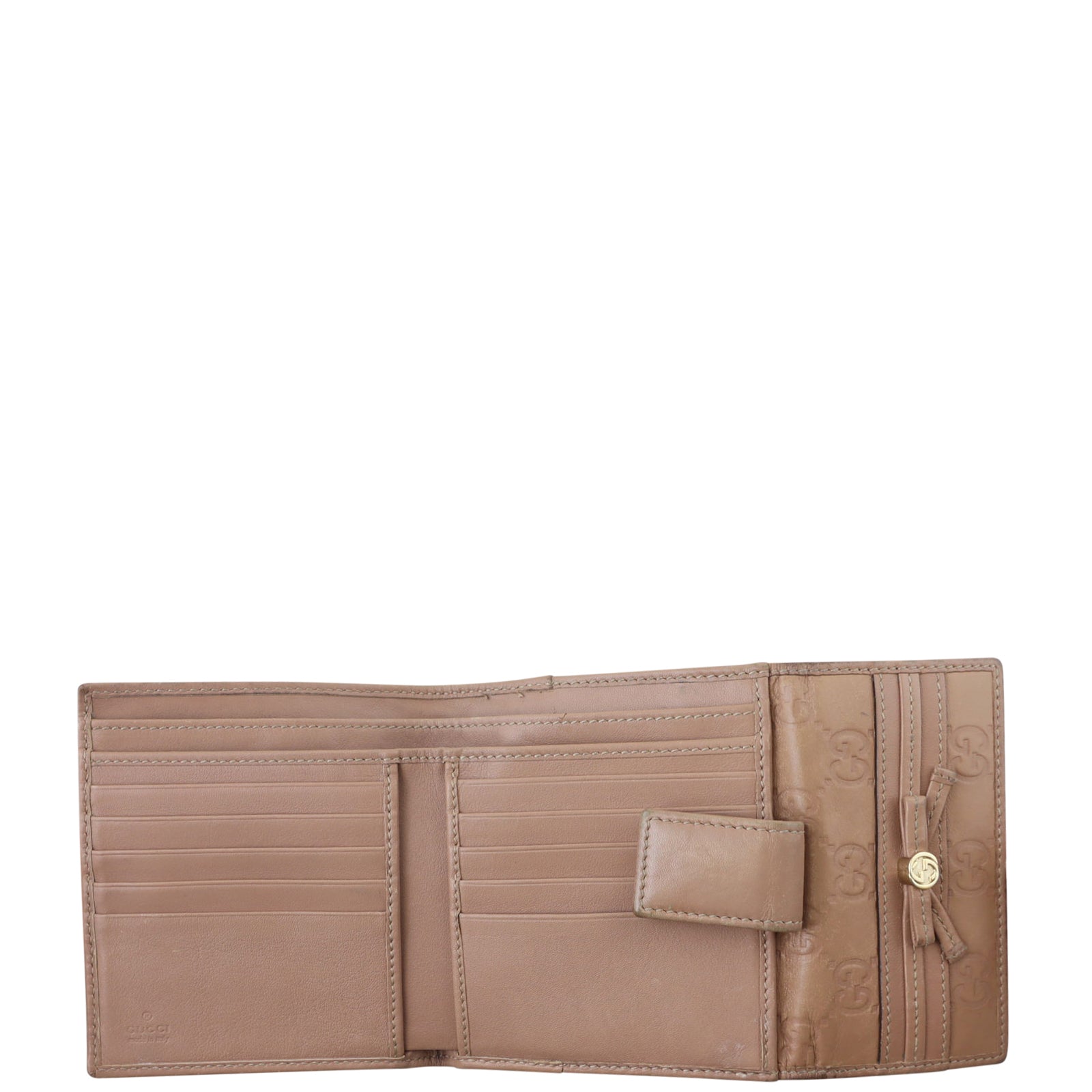 Gucci Bow Guccissima Signature Wallet