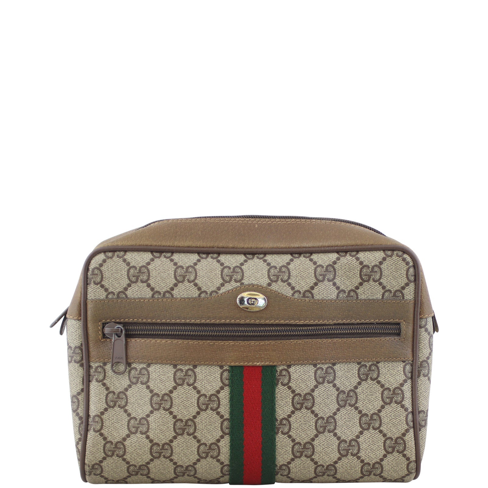 Gucci GG Supreme Web Cosmetic Pouch