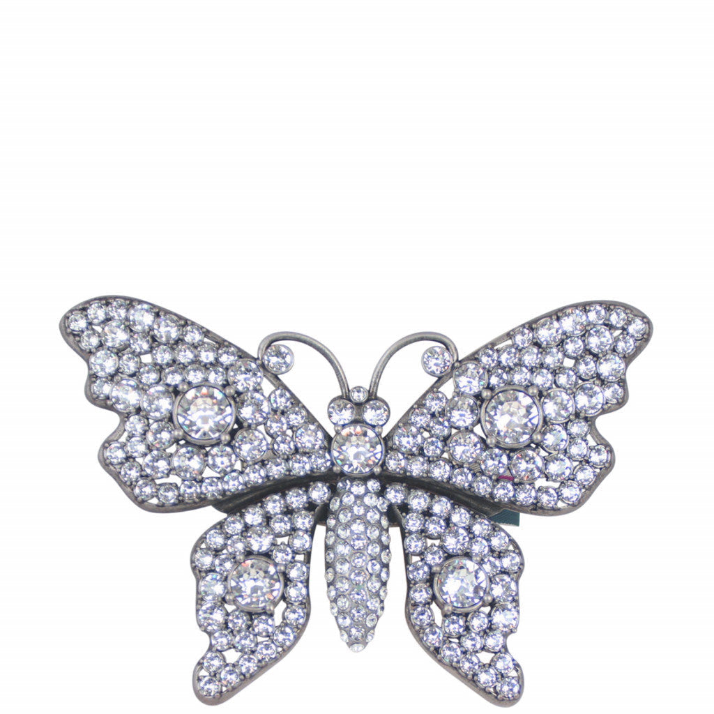Gucci Crystal Studded Butterfly Bracelet