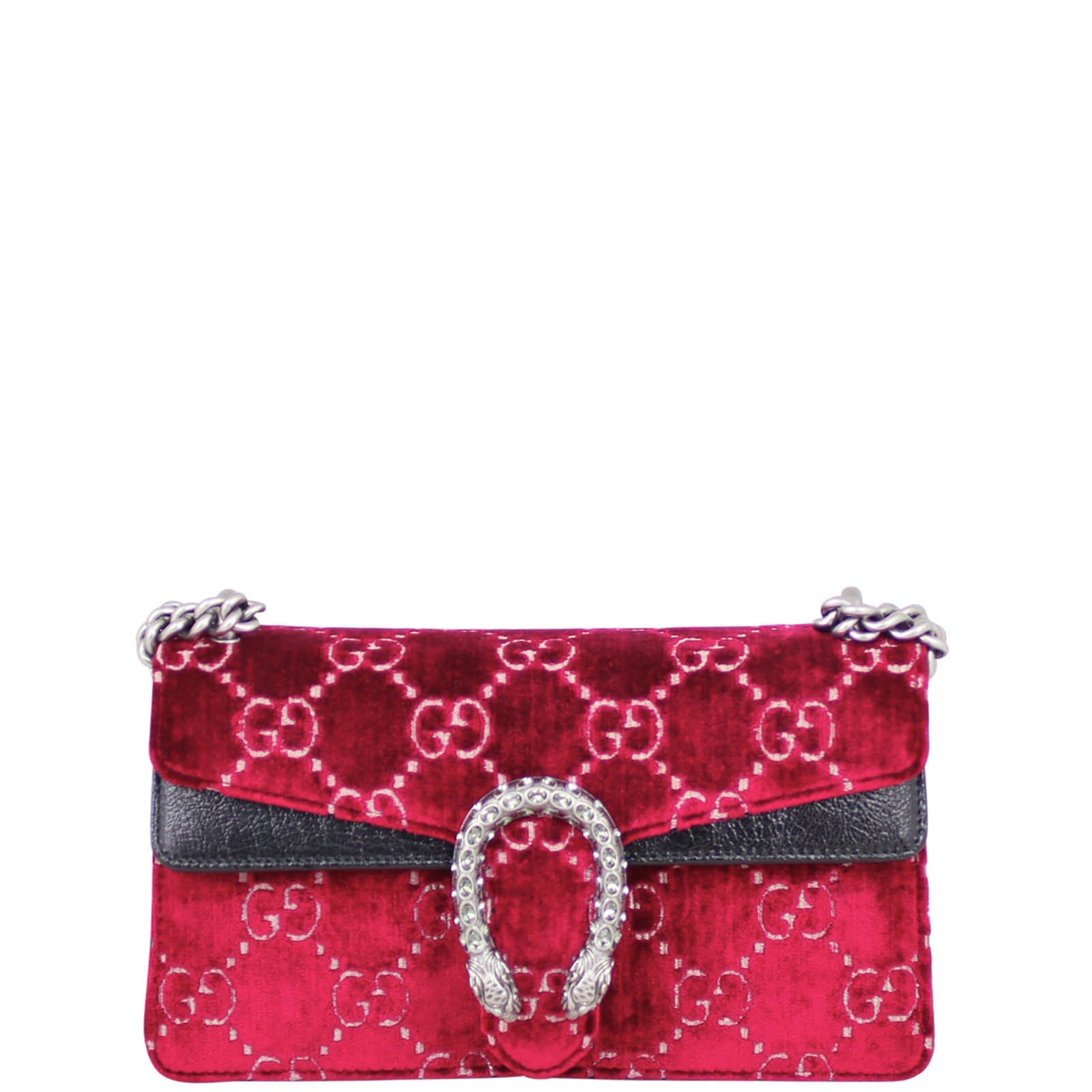 Gucci Dionysus GG Velvet Small Shoulder Bag