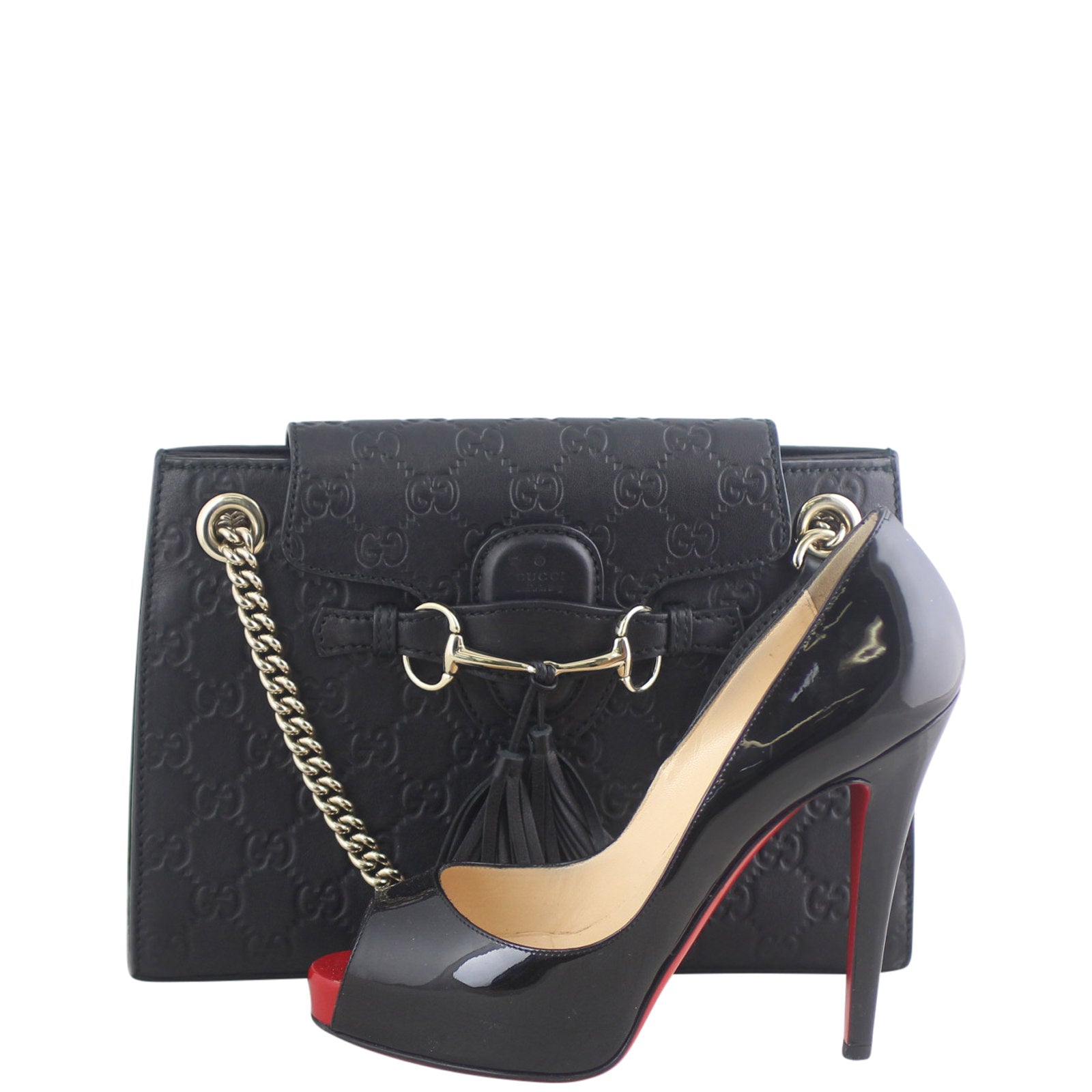 Gucci Emily Guccissima Small Chain Shoulder Bag