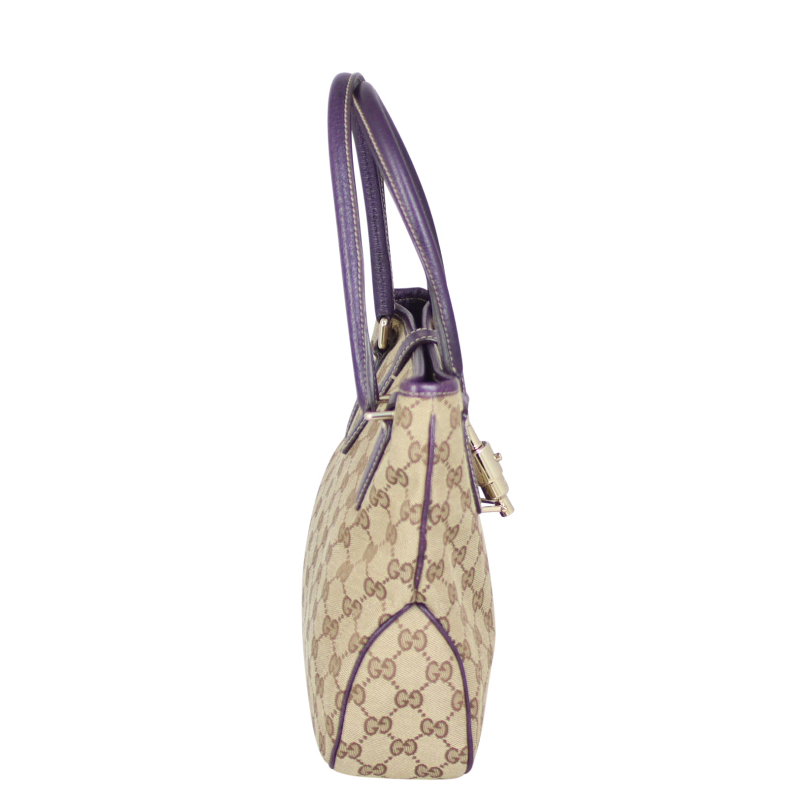 Gucci GG Canvas Mini Top Handle Bag
