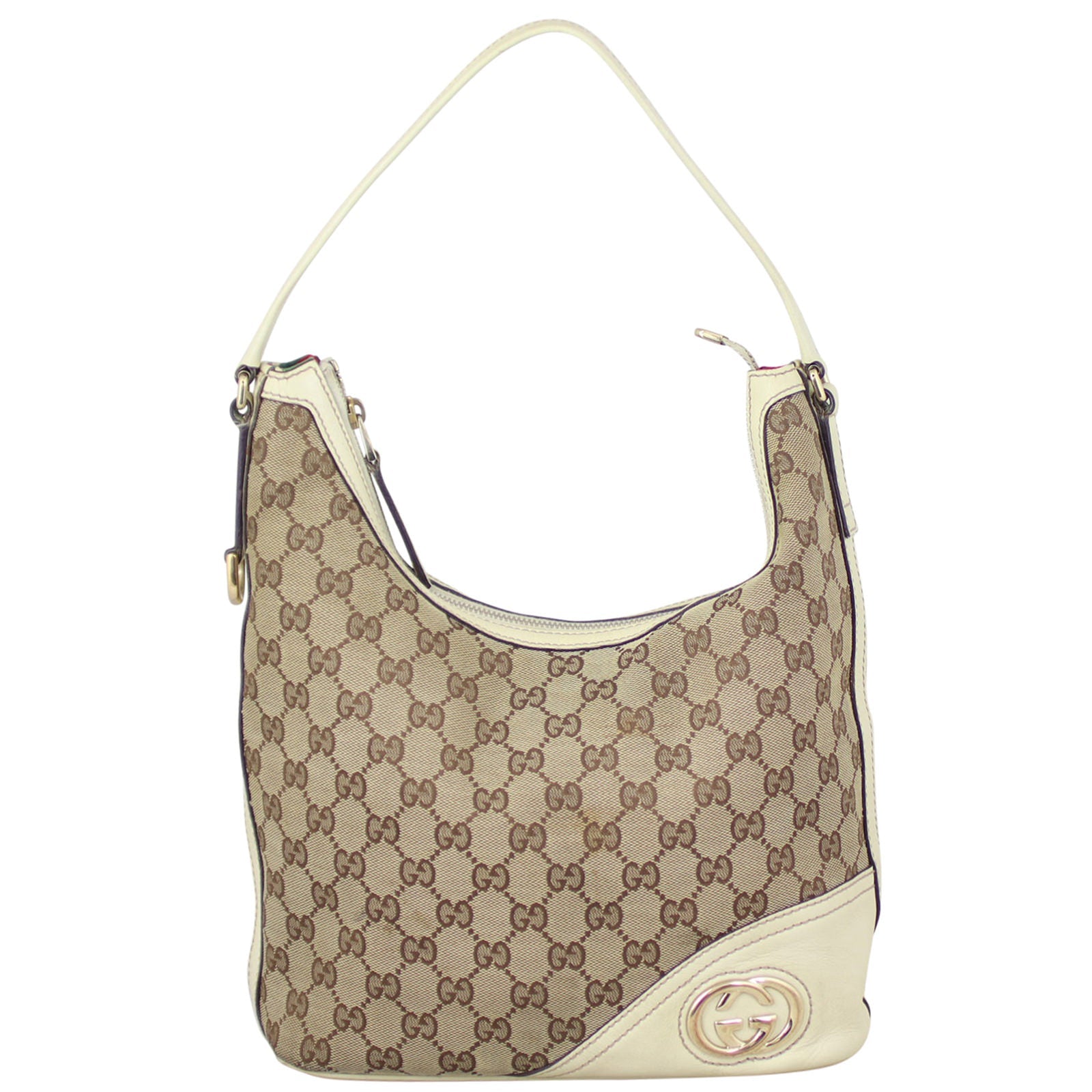 Gucci GG Canvas New Britt Hobo