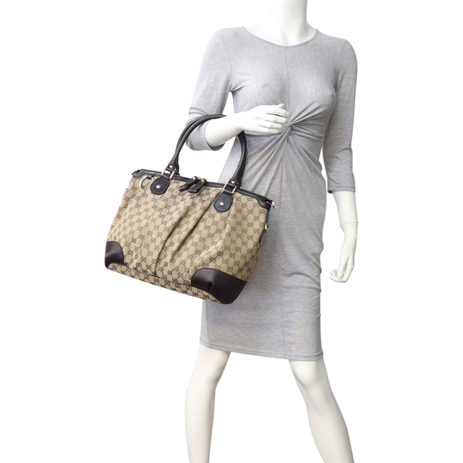 Gucci GG Canvas Sukey Tote Medium