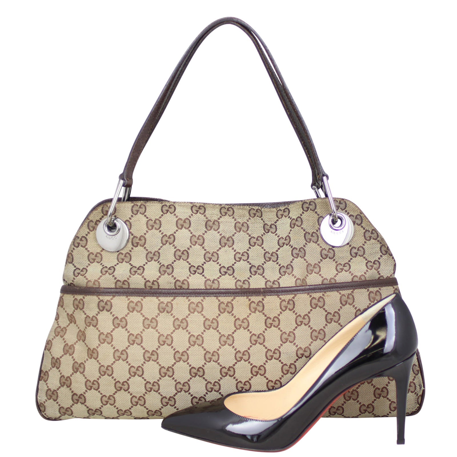 Gucci GG Canvas Shoulder Bag
