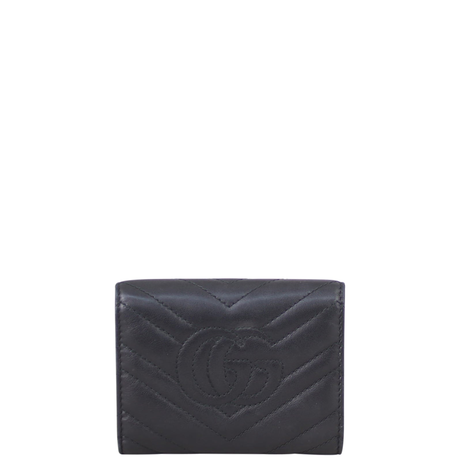 Gucci GG Marmont Matelasse Compact Wallet