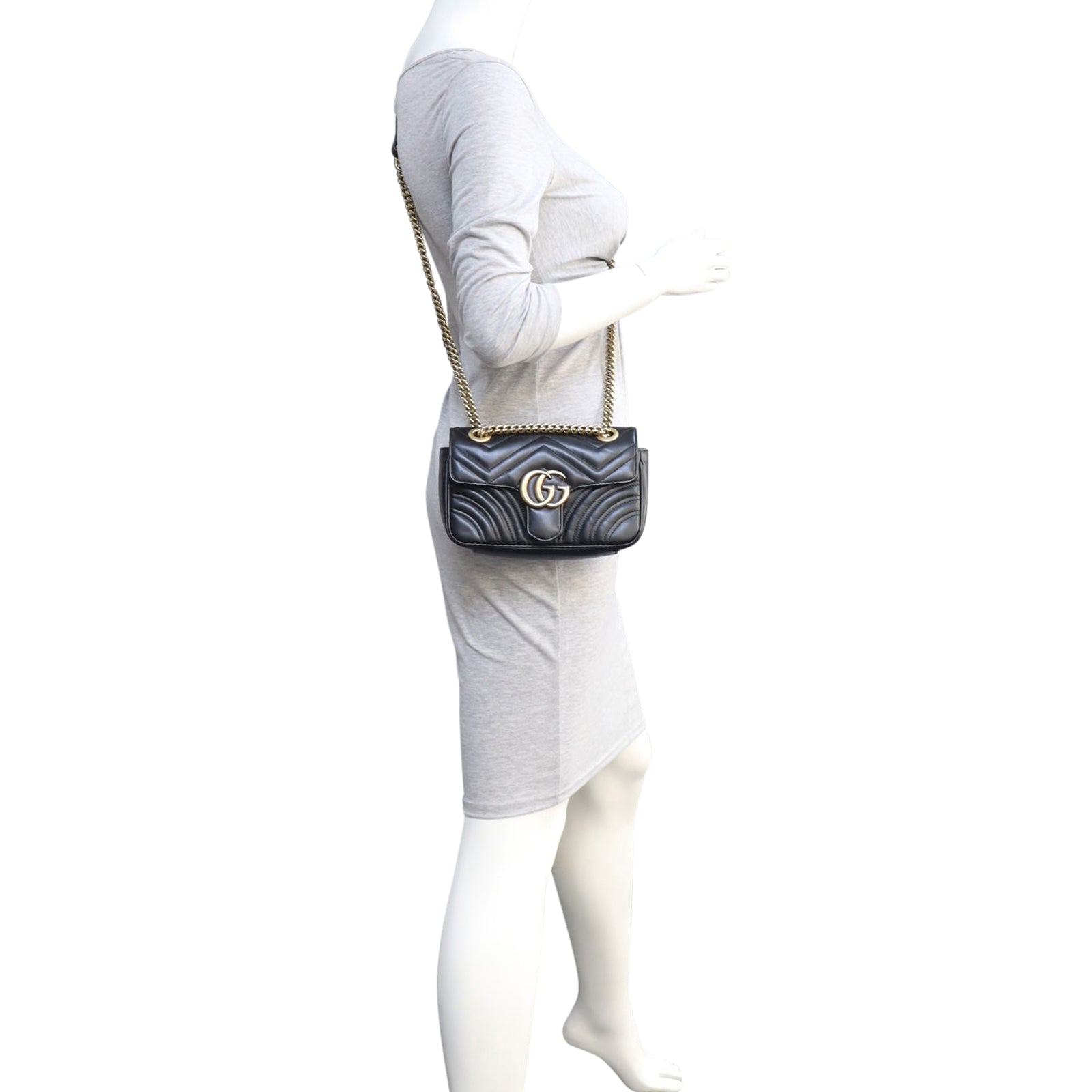 Gucci GG Marmont Matelasse Mini Shoulder Bag