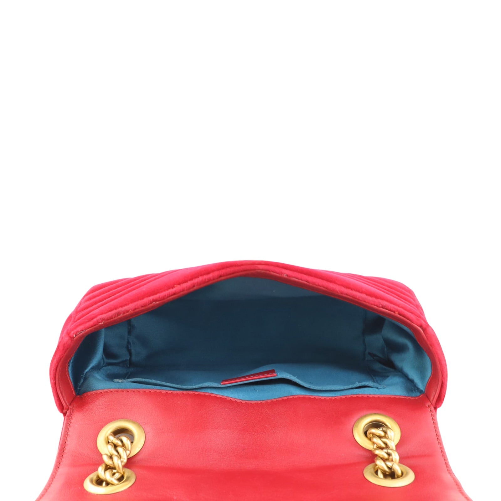 Gucci GG Marmont Velvet Mini Shoulder Bag