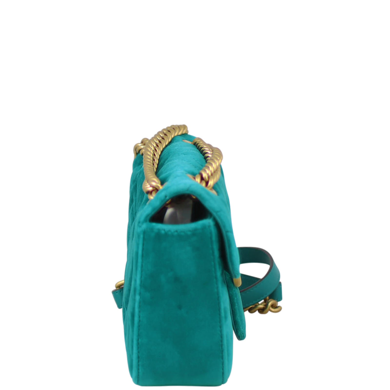 Gucci GG Marmont Velvet Mini Shoulder Bag