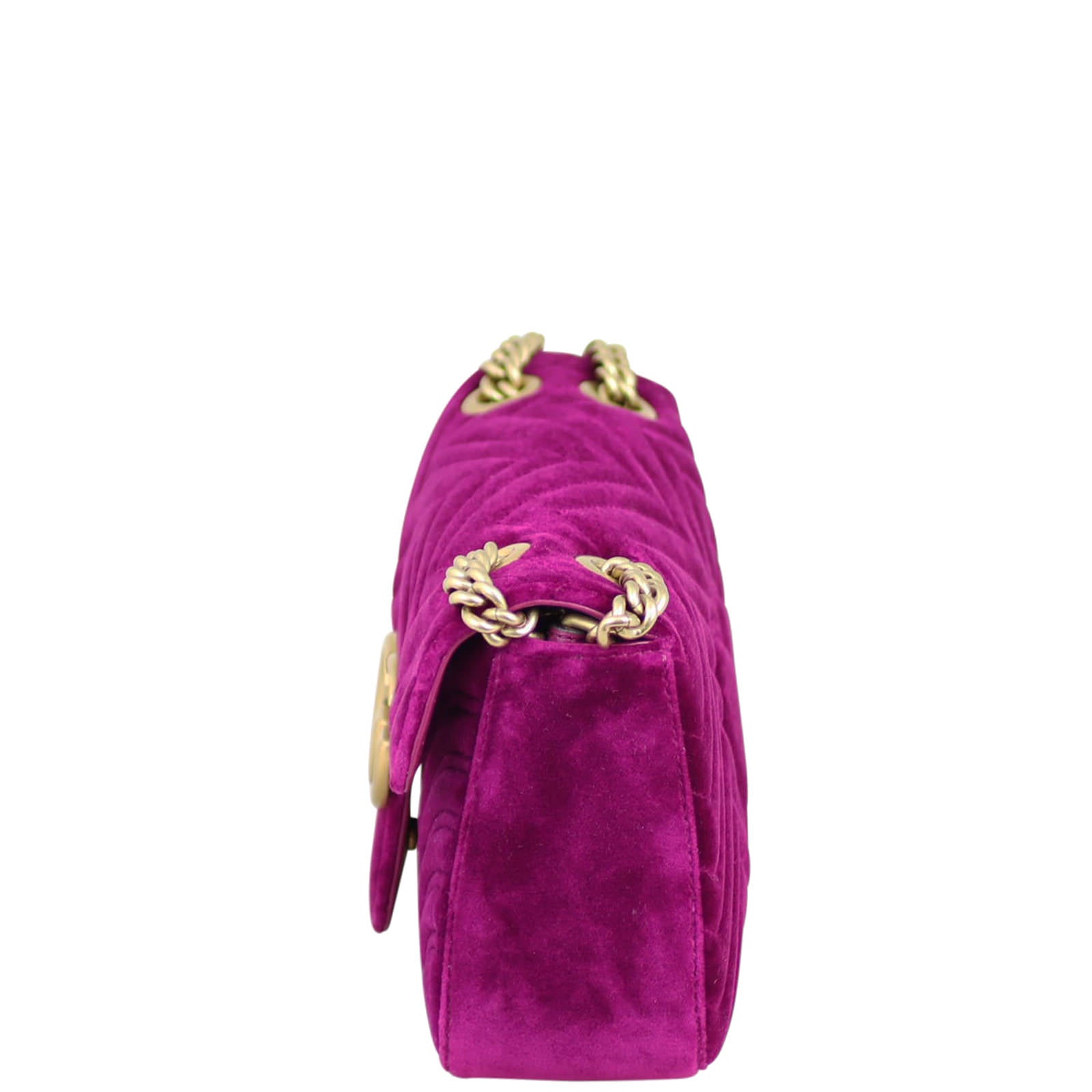 Gucci GG Marmont Velvet Small Shoulder Bag