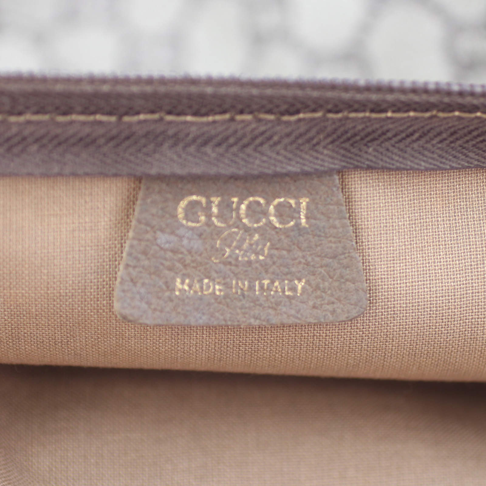 Gucci Vintage GG Plus Web Travel Tote