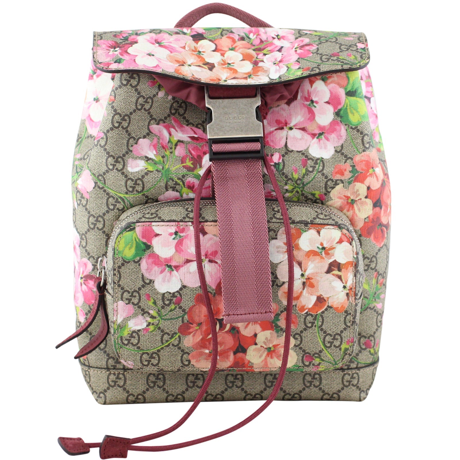 Gucci GG Supreme Blooms Backpack Small