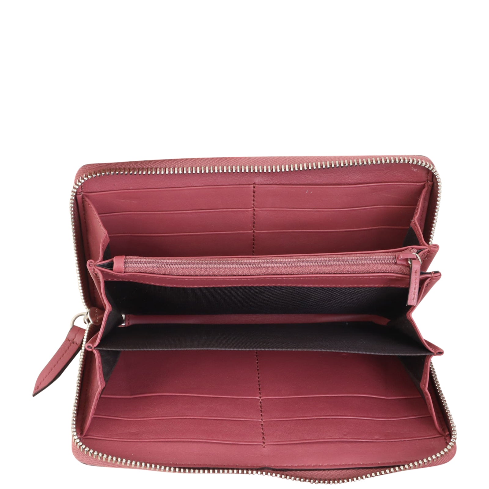 Gucci GG Supreme Blooms Zip Around Wallet