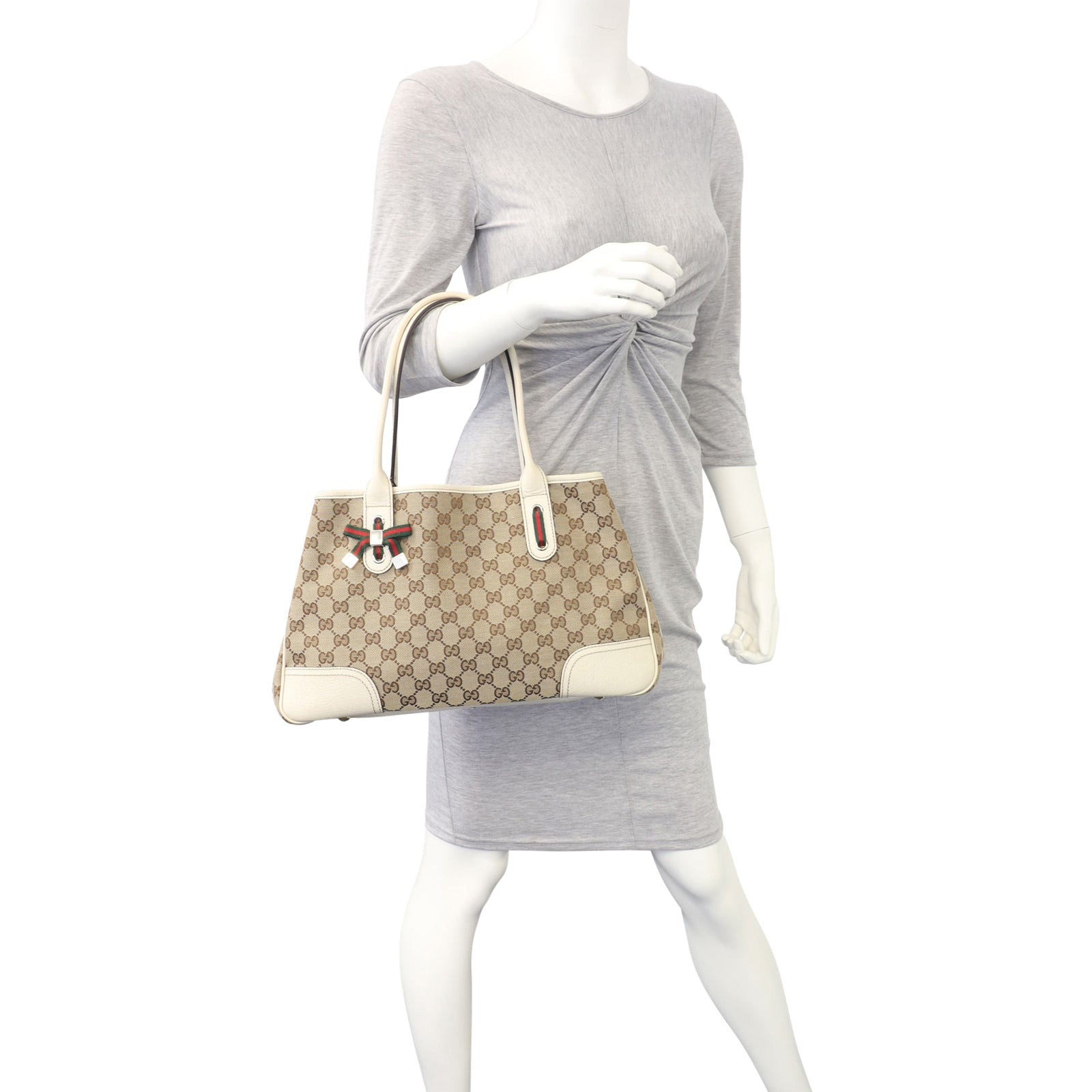 Gucci GG Supreme Canvas Princy Tote