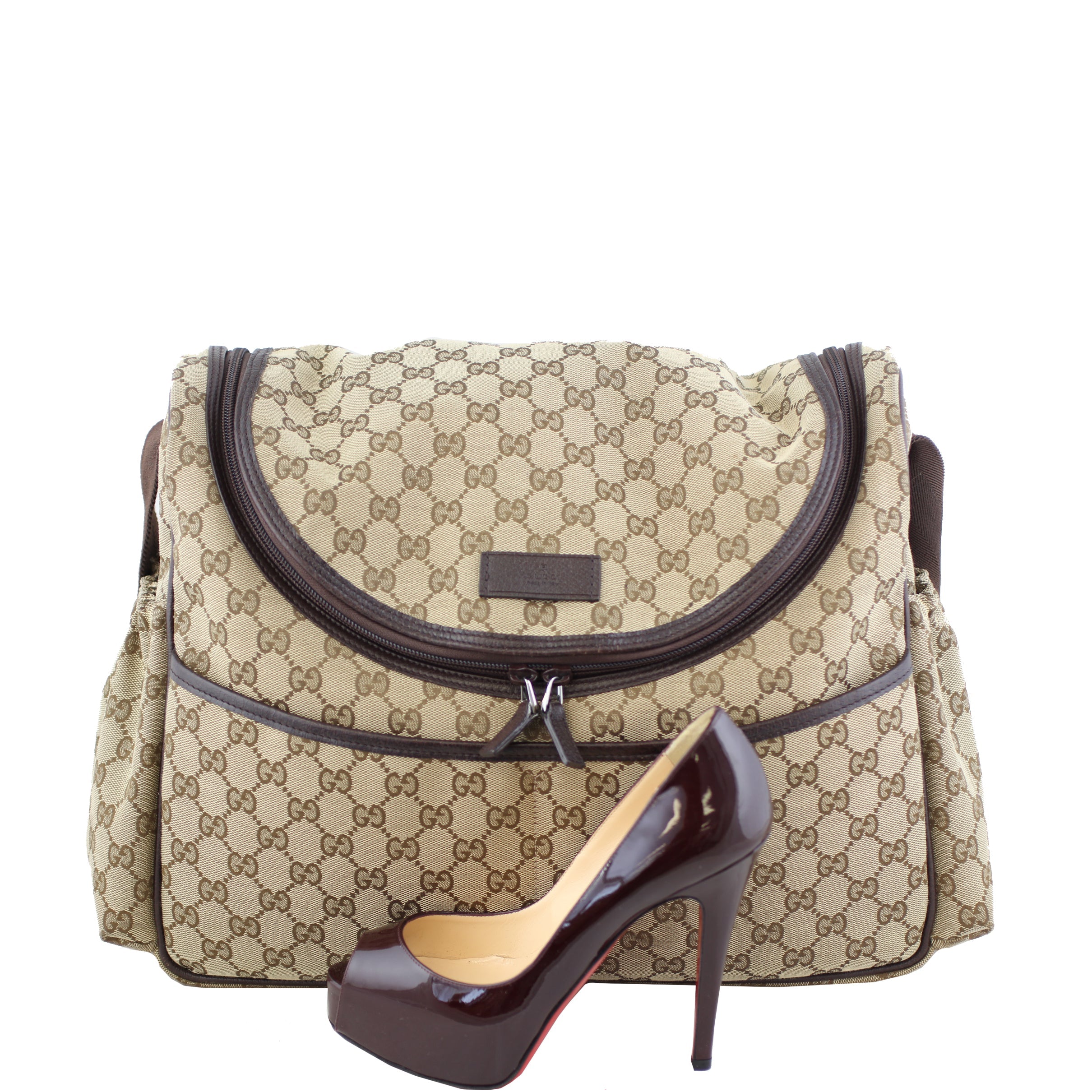 Gucci GG Supreme Diaper Bag