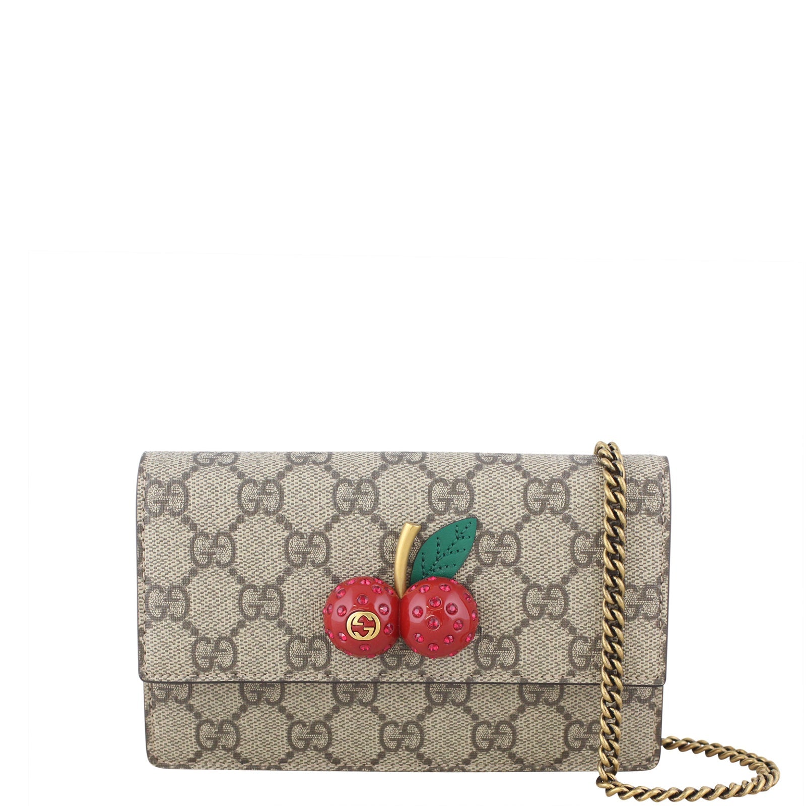 Gucci GG Supreme Mini Bag with Cherries