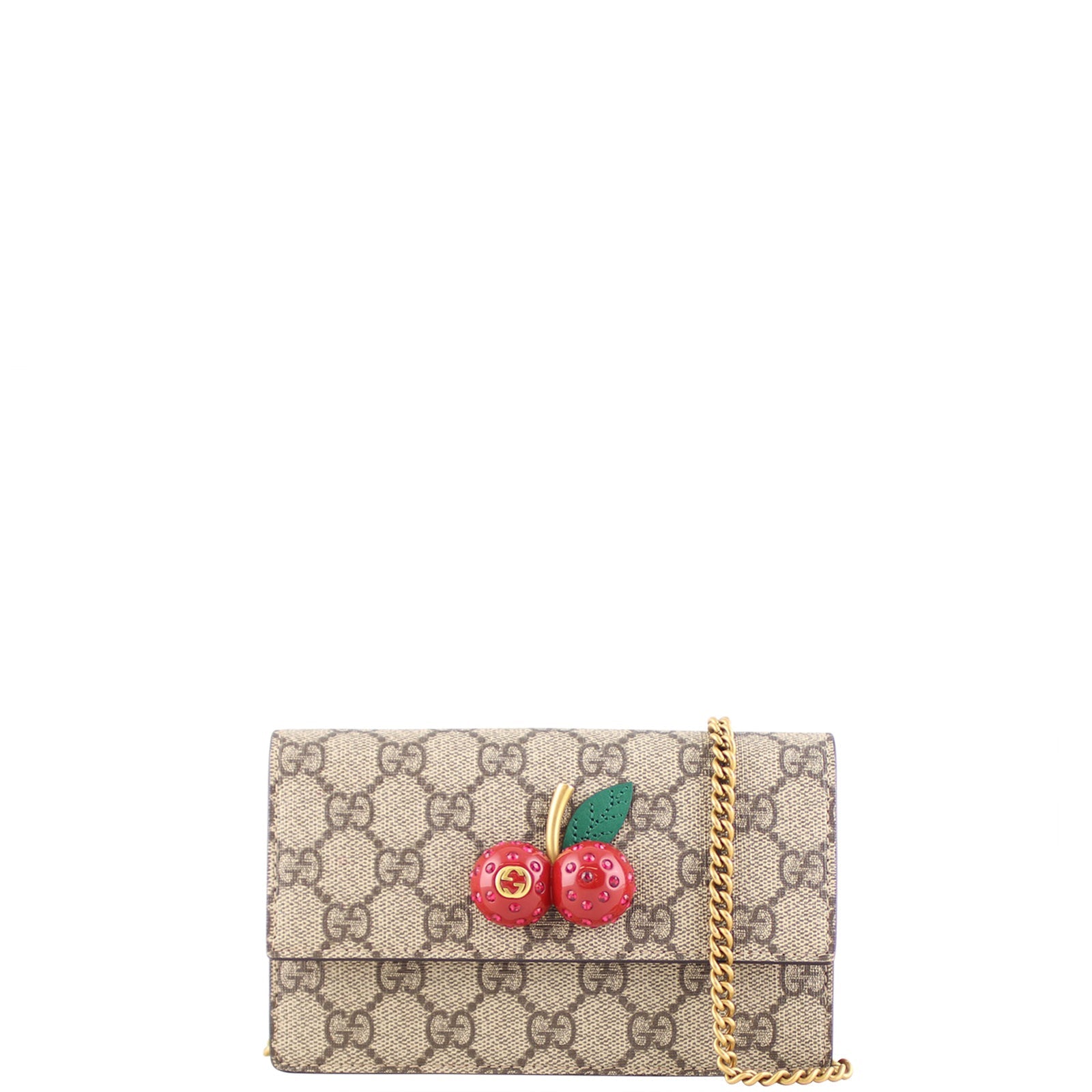 Gucci GG Supreme Mini Bag with Cherries