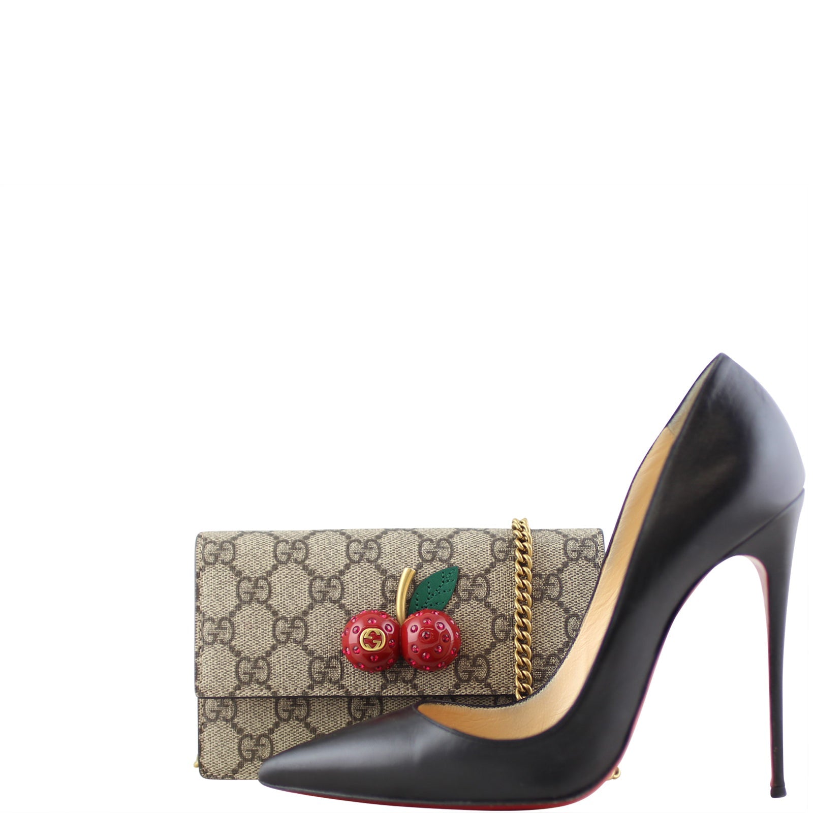 Gucci GG Supreme Mini Bag with Cherries