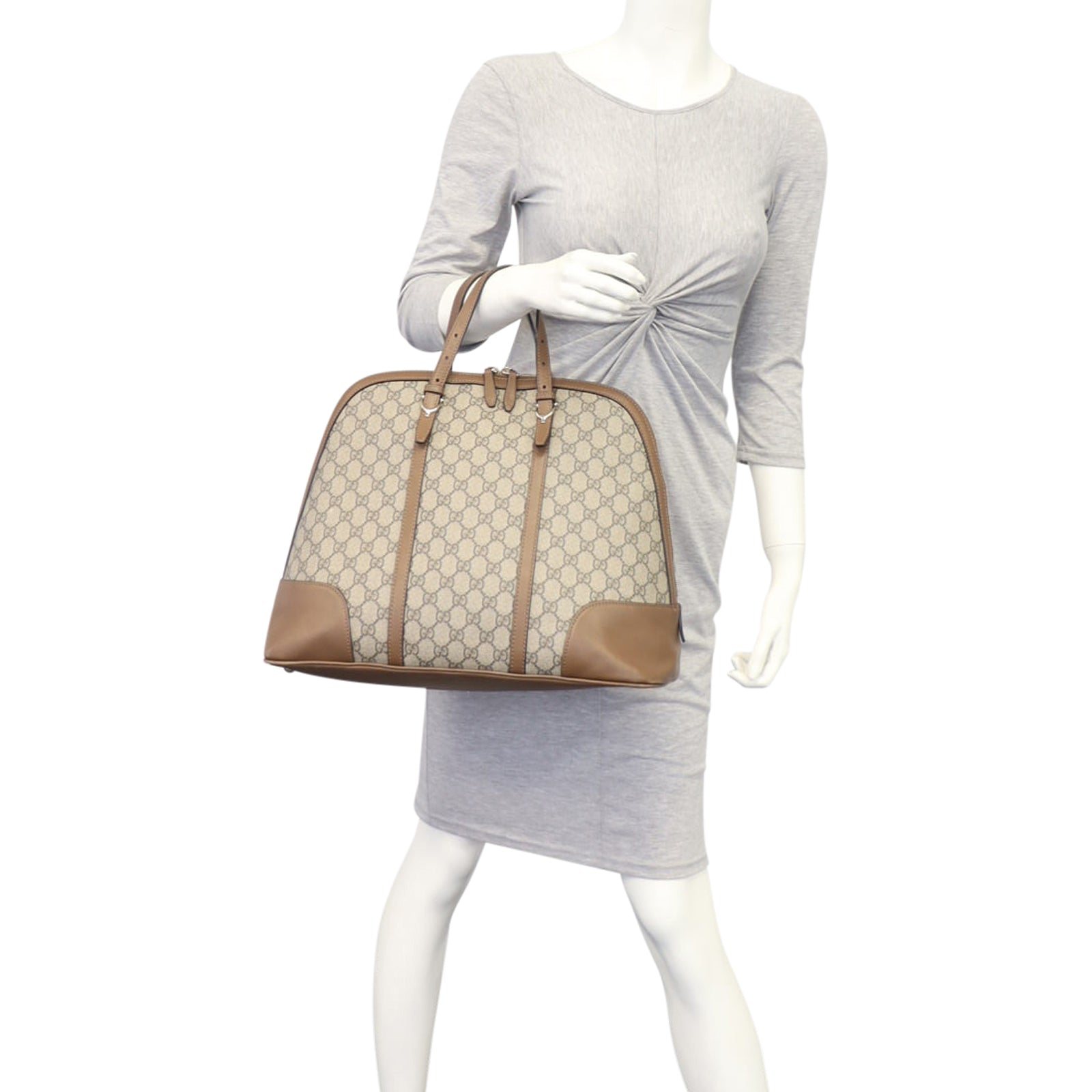 Gucci GG Supreme Nice Large Satchel