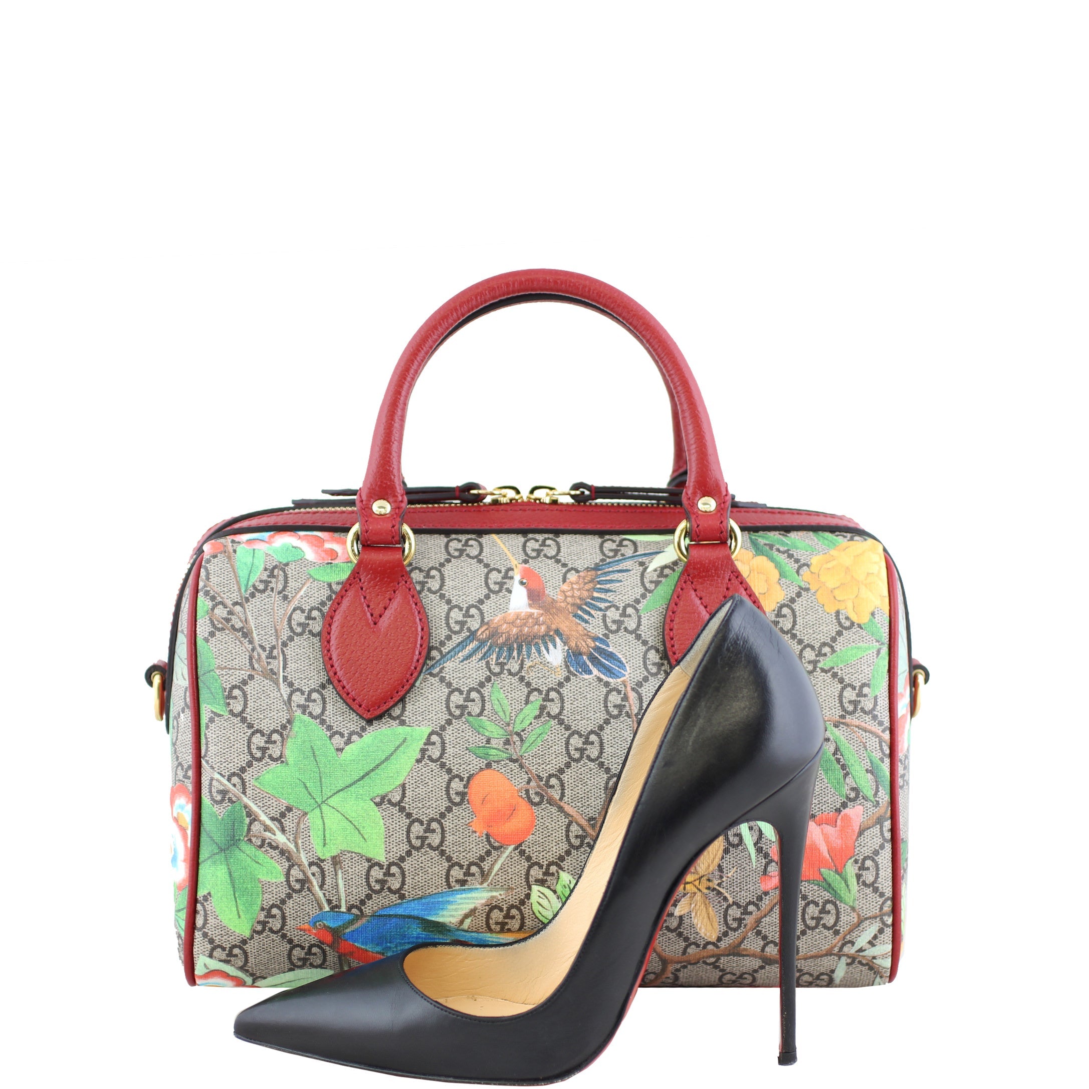 Gucci GG Supreme Tian Boston Bag Small