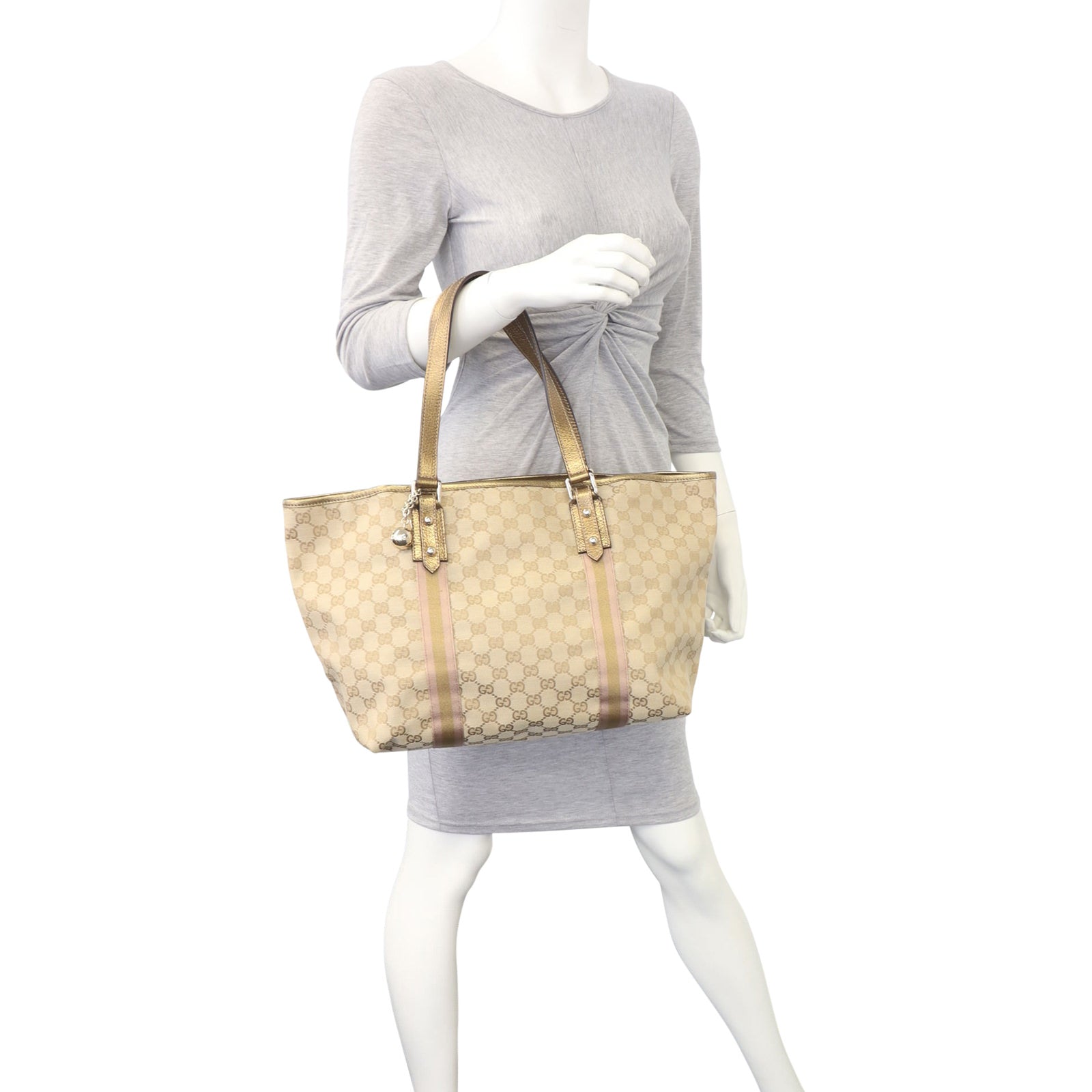 Gucci GG Supreme Jolicoeur Tote