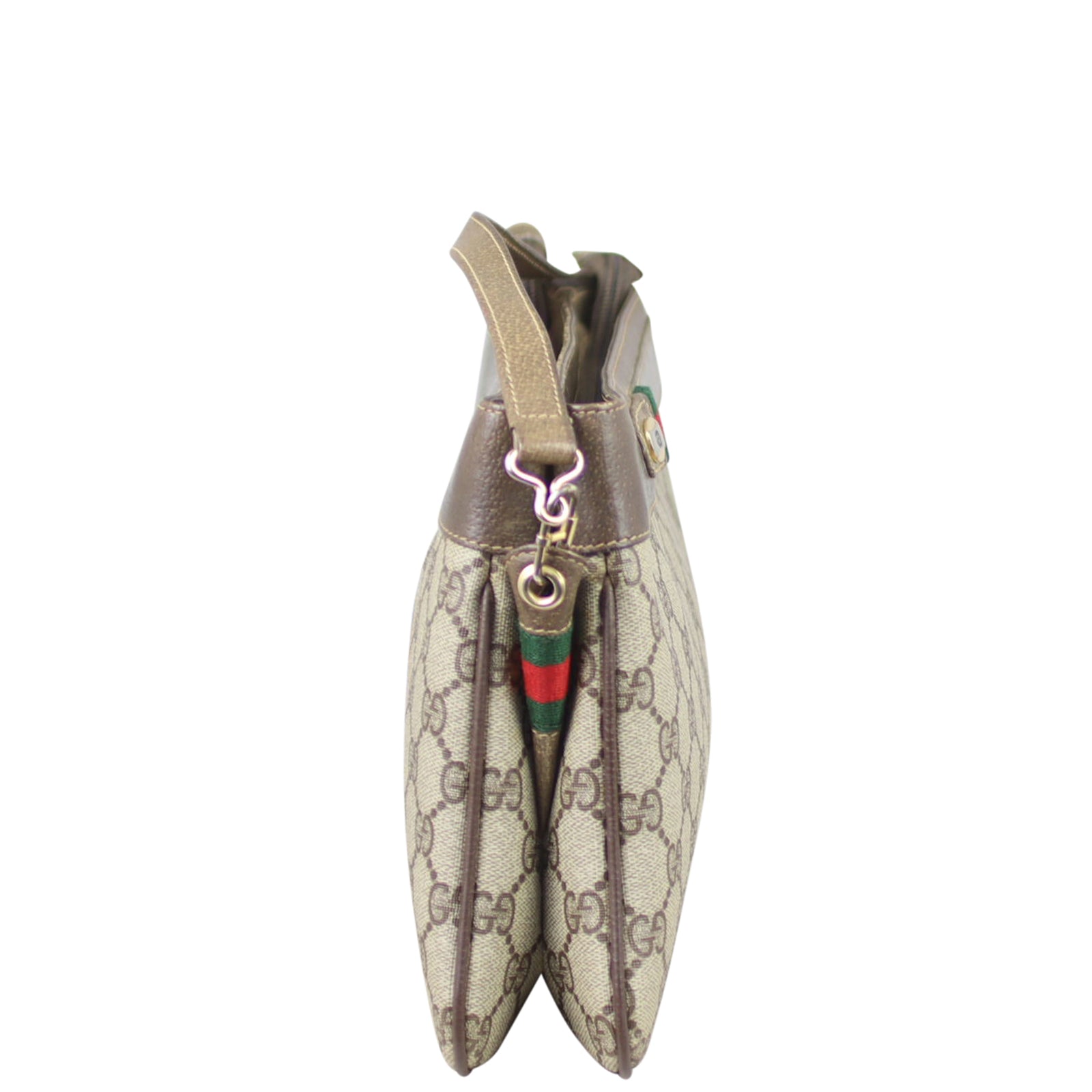 Gucci GG Web Sherry Line Shoulder Bag