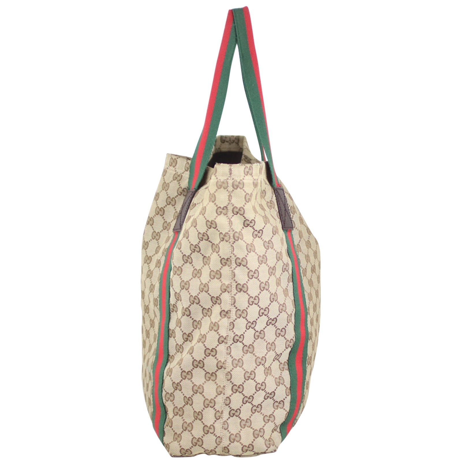 Gucci GG Web Sherry Line Tote