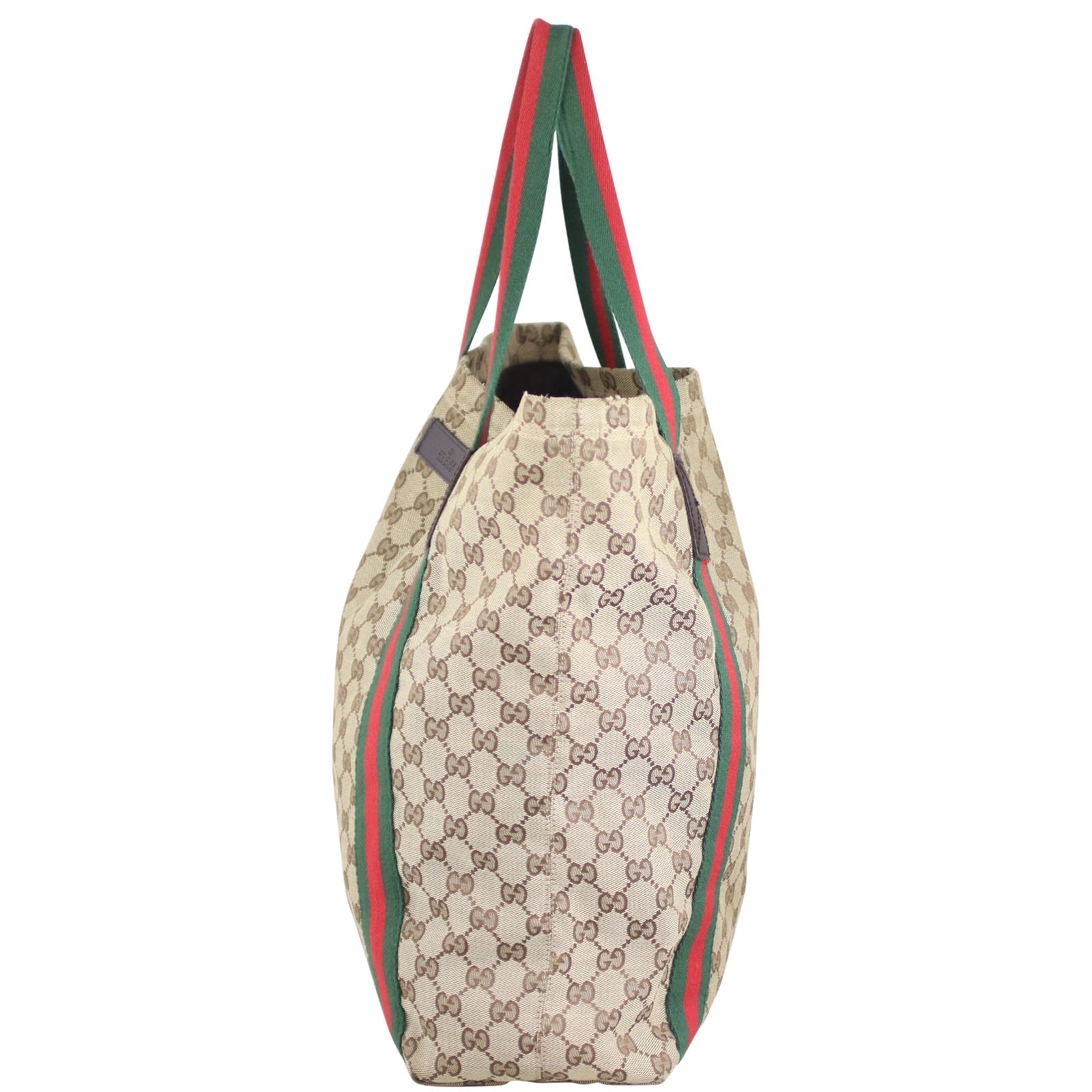Gucci GG Web Sherry Line Tote