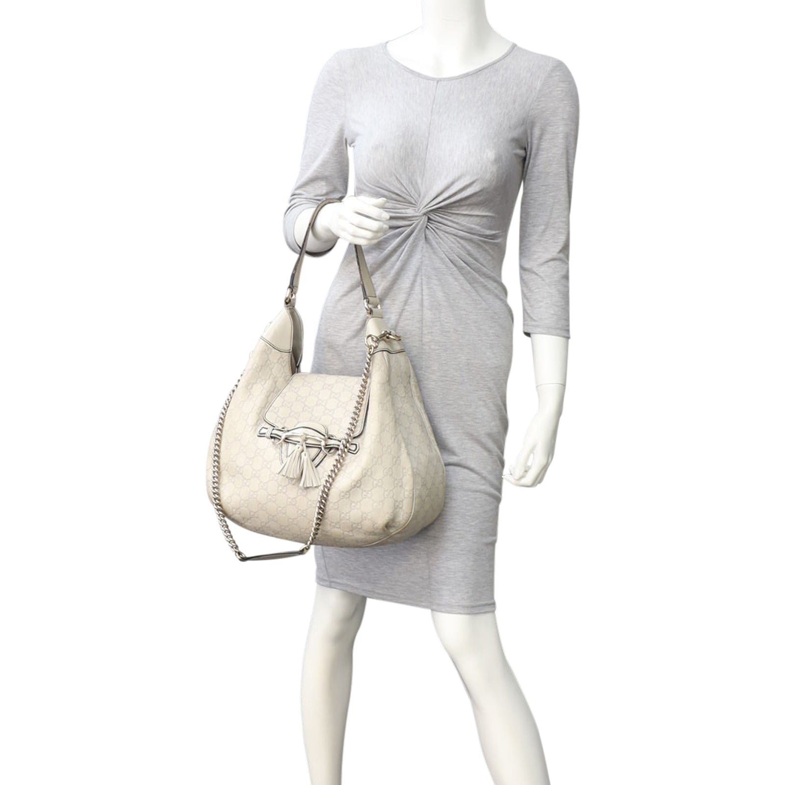 Gucci Guccissima Emily Original Chain Hobo