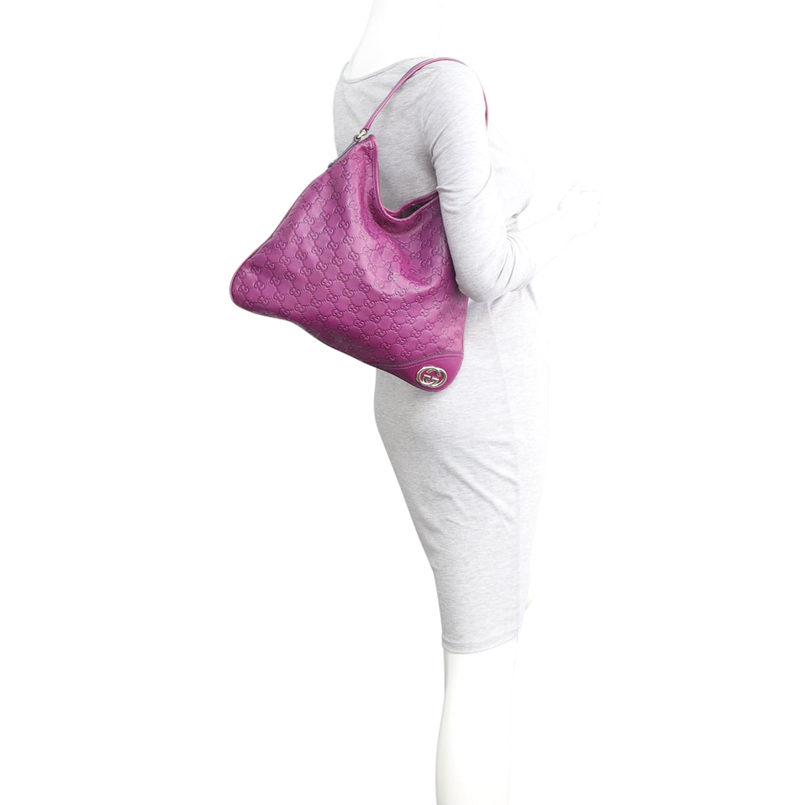 Gucci Guccissima New Britt Hobo