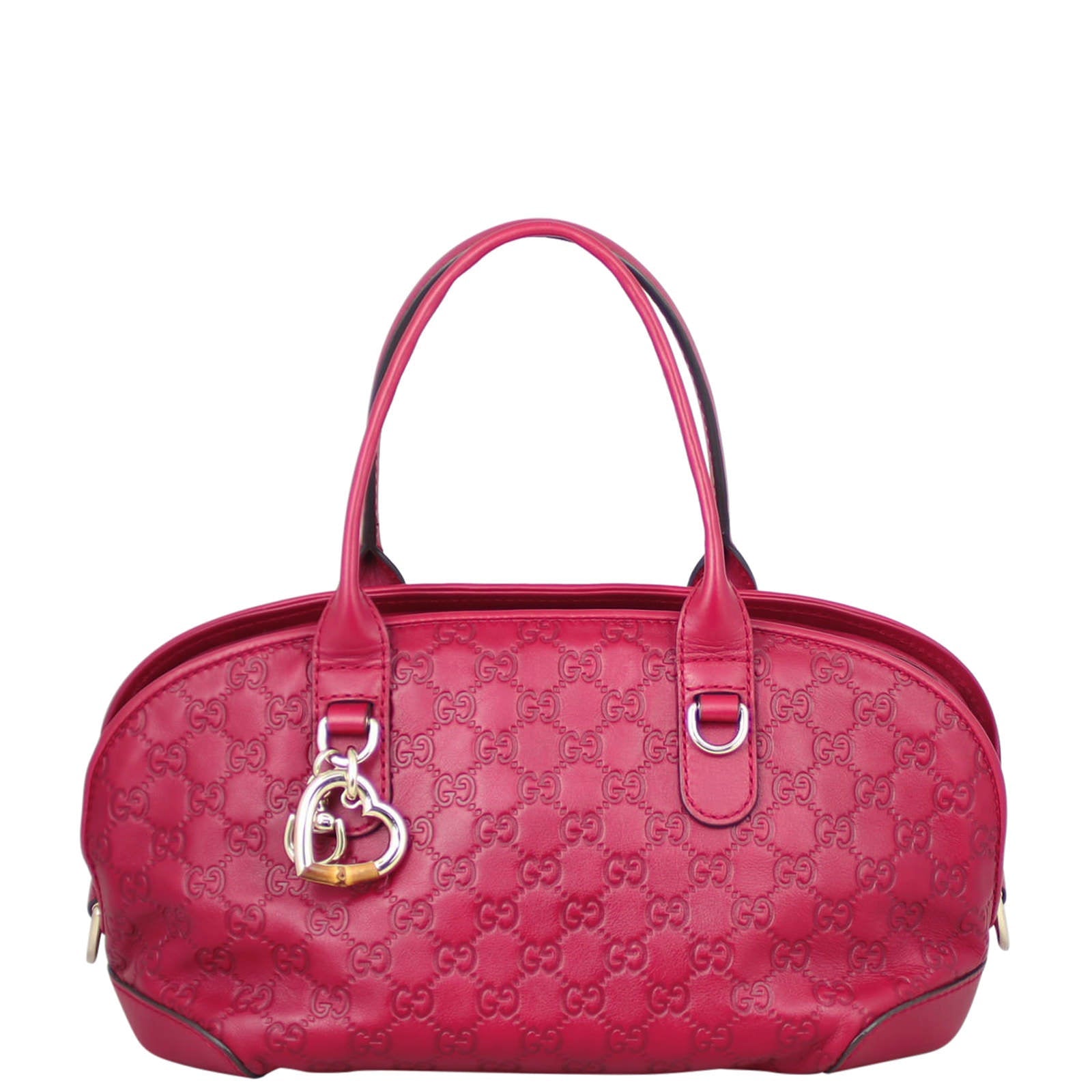 Gucci Heart-Bit Guccissima Bowler