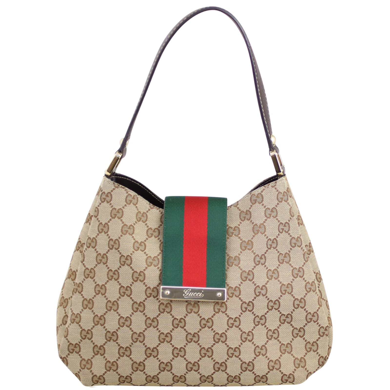 Gucci New Ladies Web Hobo