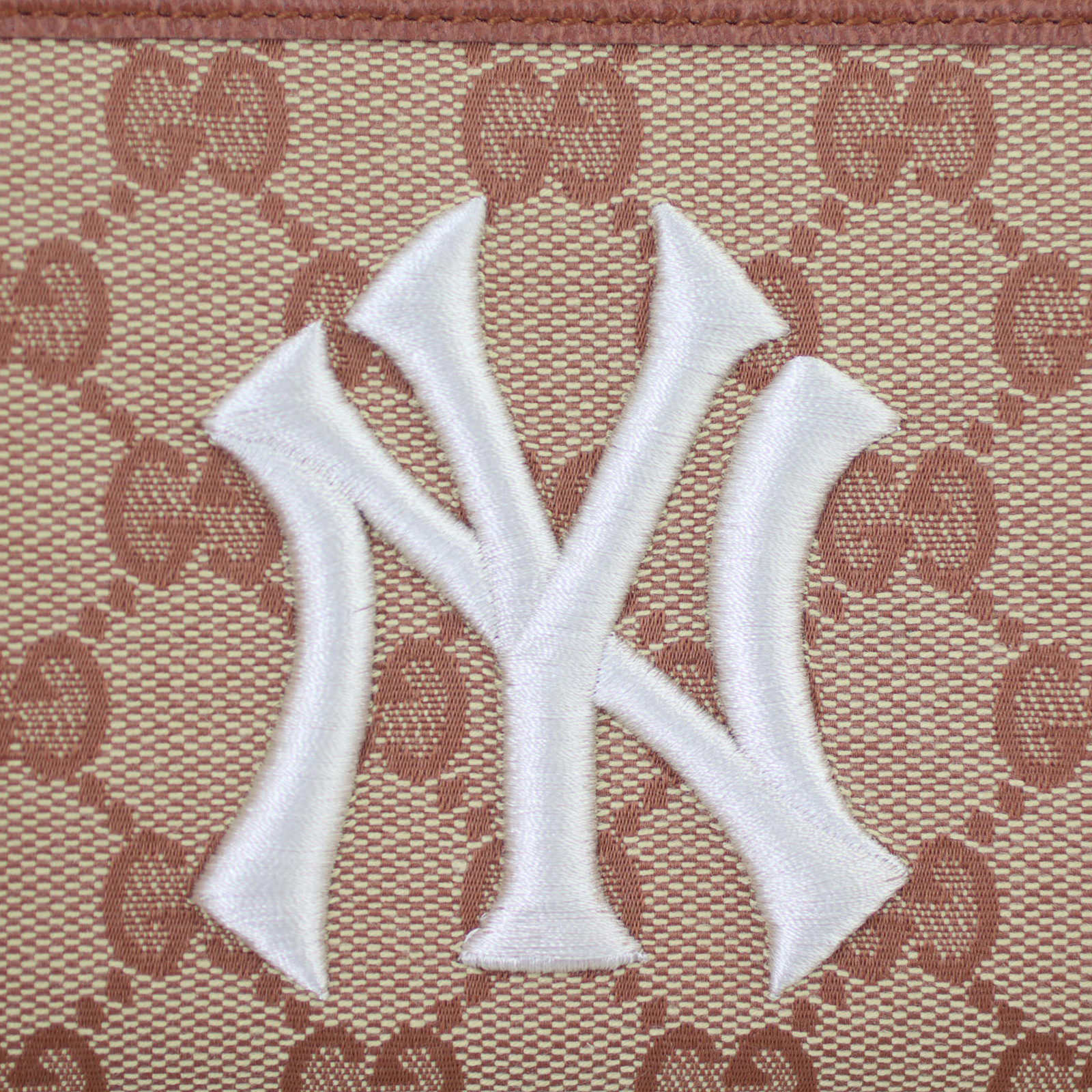 Gucci GG Original Zip Around Wallet with Yankees Patch
